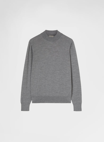 Cashmere Blend Mockneck