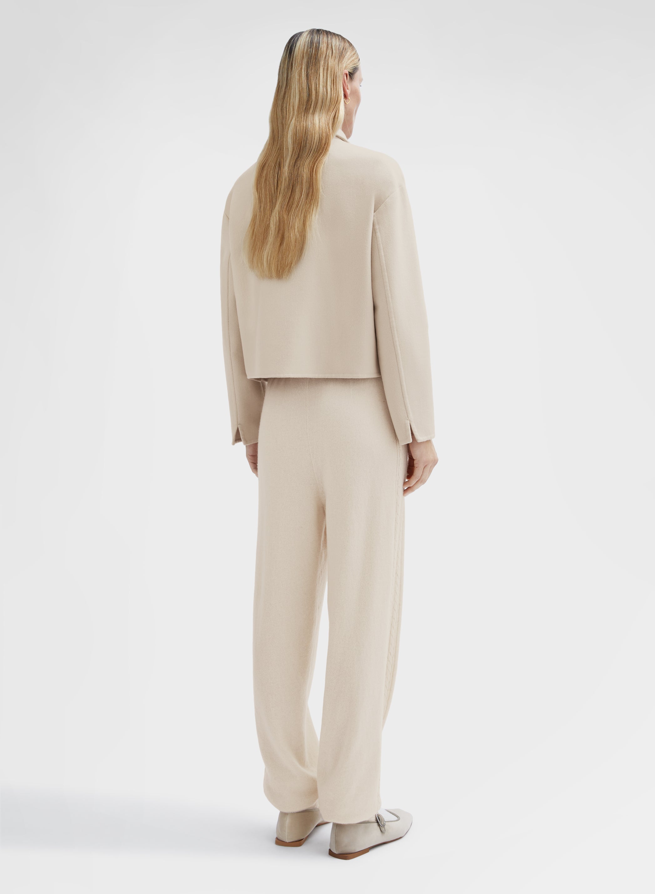 DOUBLE MURETTO CASHMERE BOXY JACKET