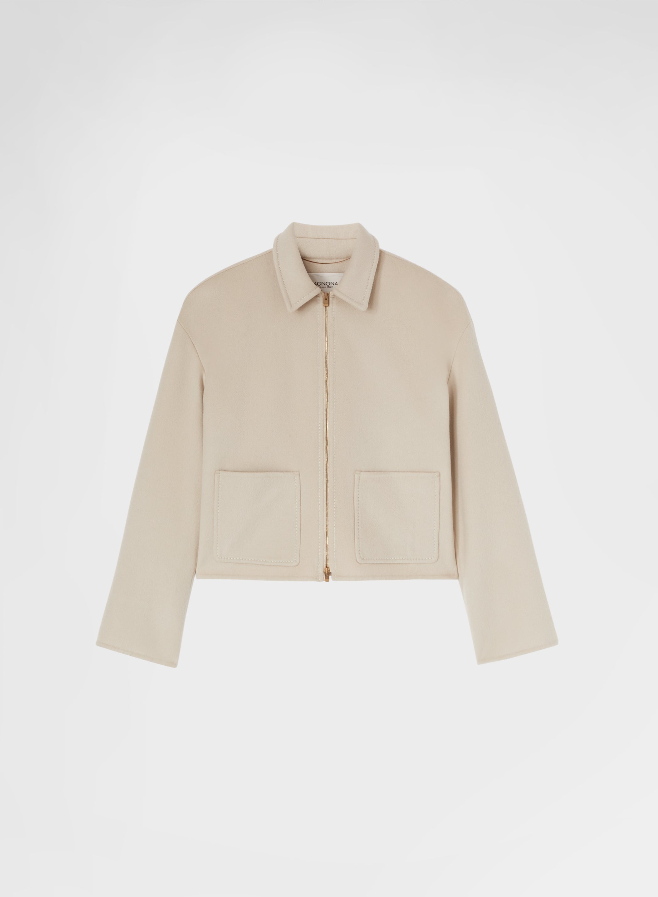 DOUBLE MURETTO CASHMERE BOXY JACKET