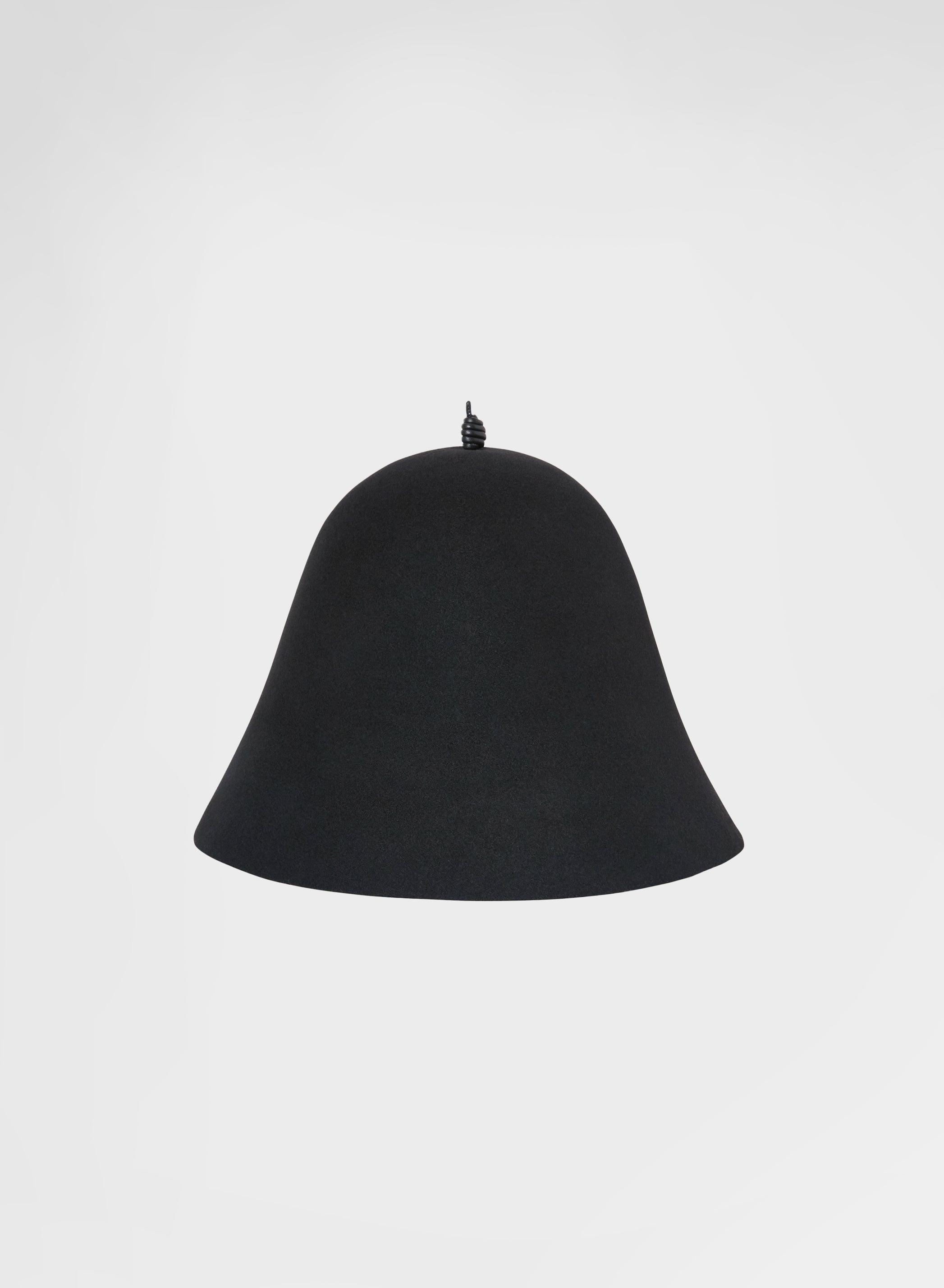 WOMAN WOOL FELT HAT BLACK