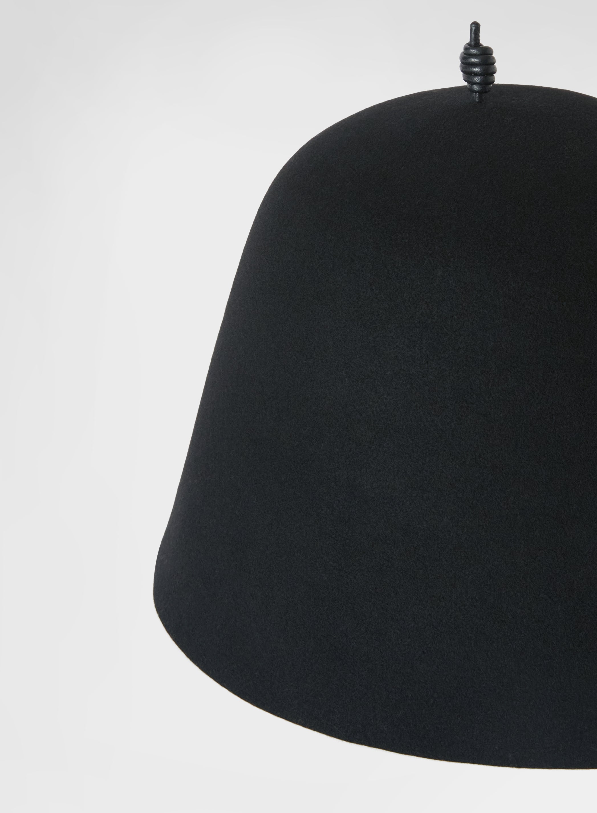 WOMAN WOOL FELT HAT BLACK