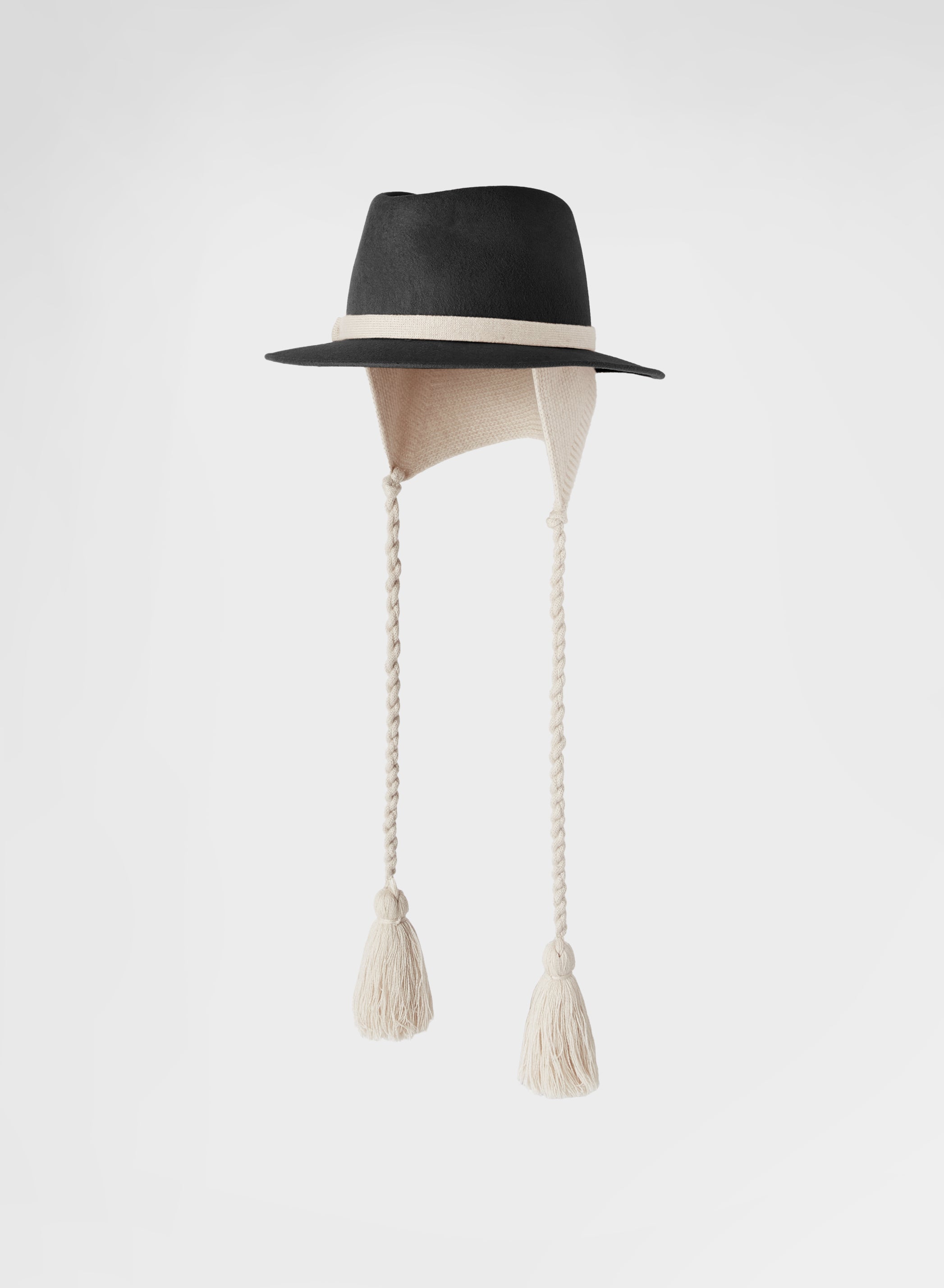 WOMAN WOOL FELT HAT BLACK
