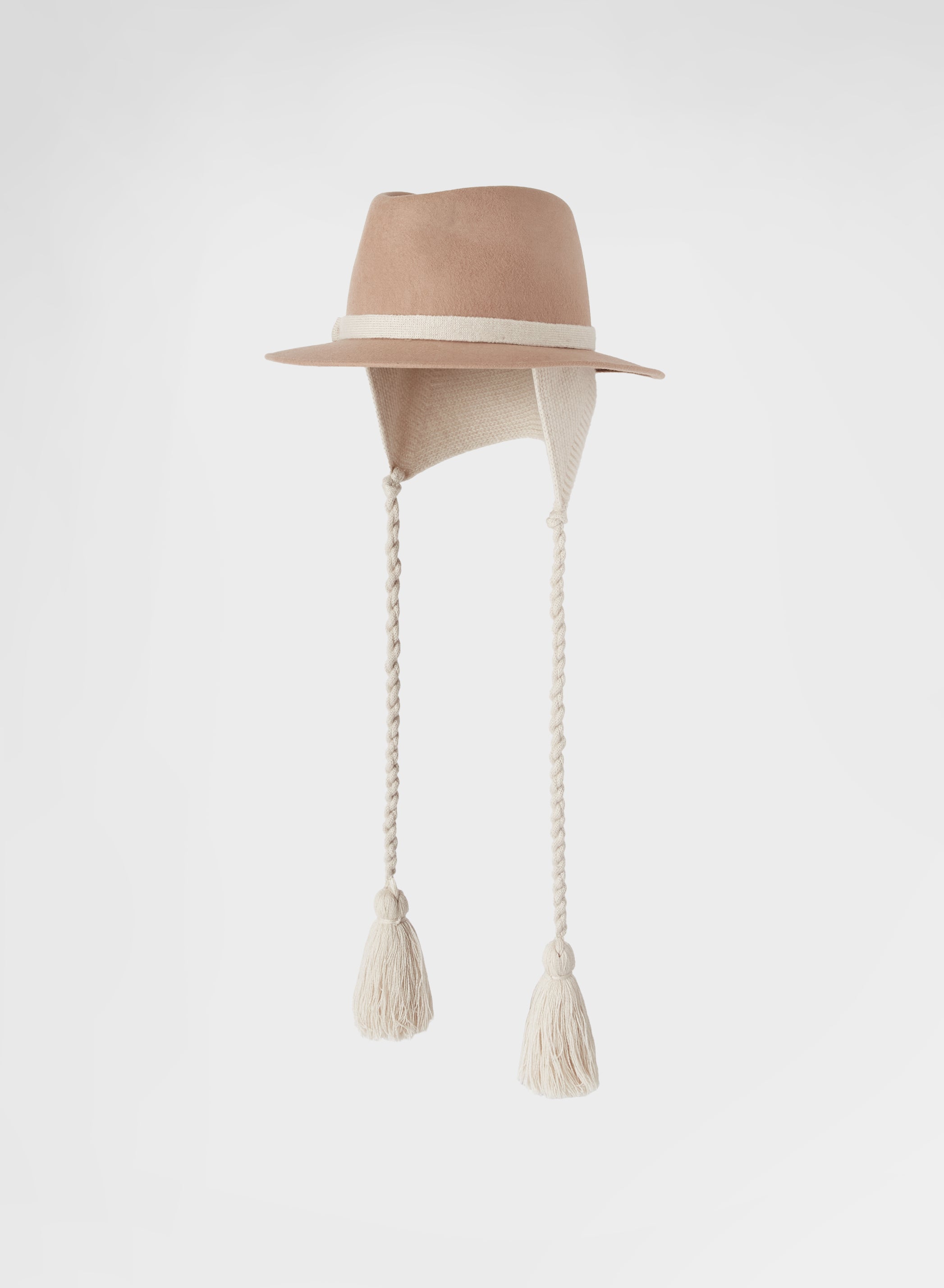 WOMAN WOOL FELT HAT CAMEL