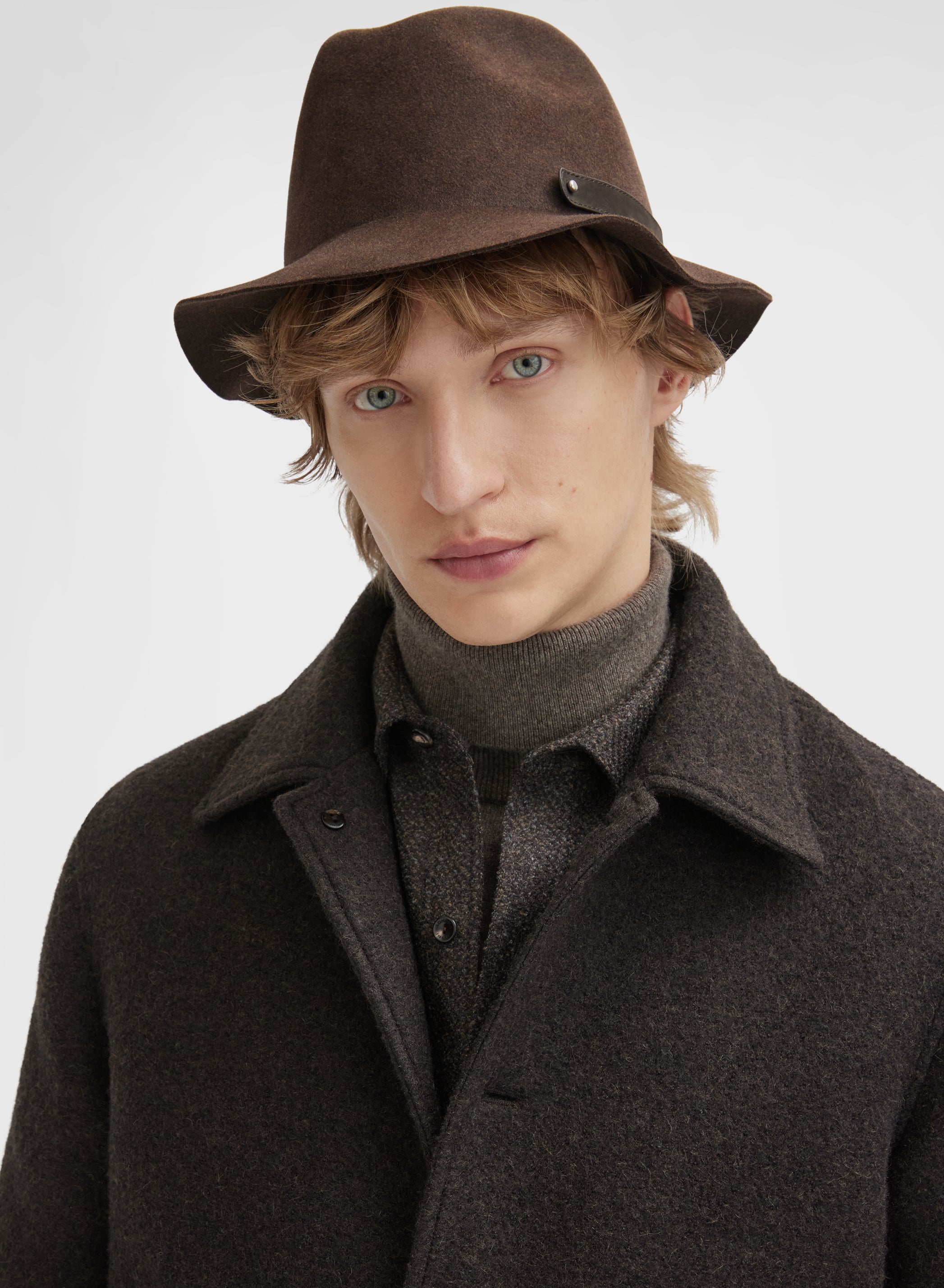 WOOL FELT HAT CUMIN