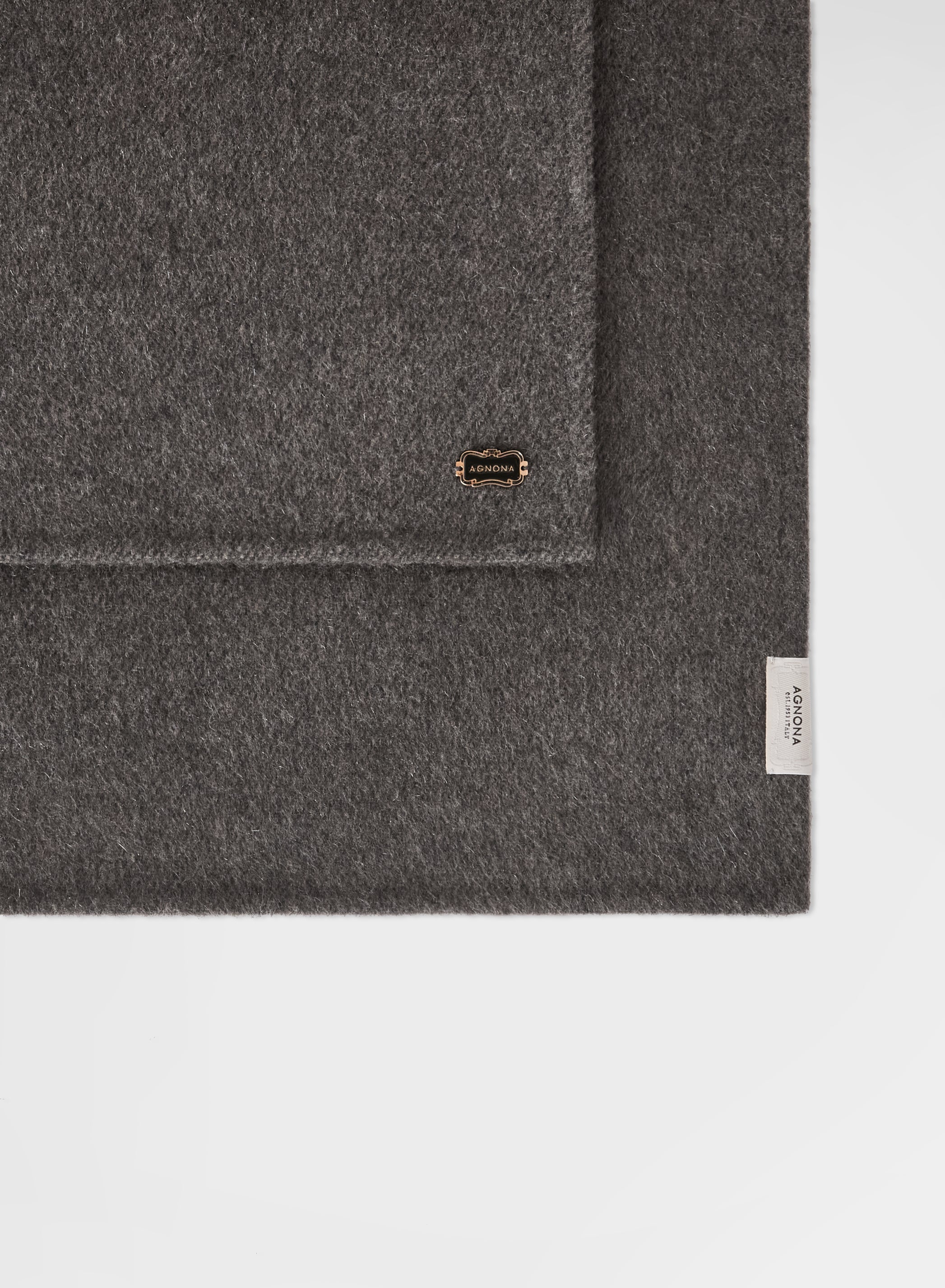 DIAGONAL DOUBLE FACE SCARF CUMINO