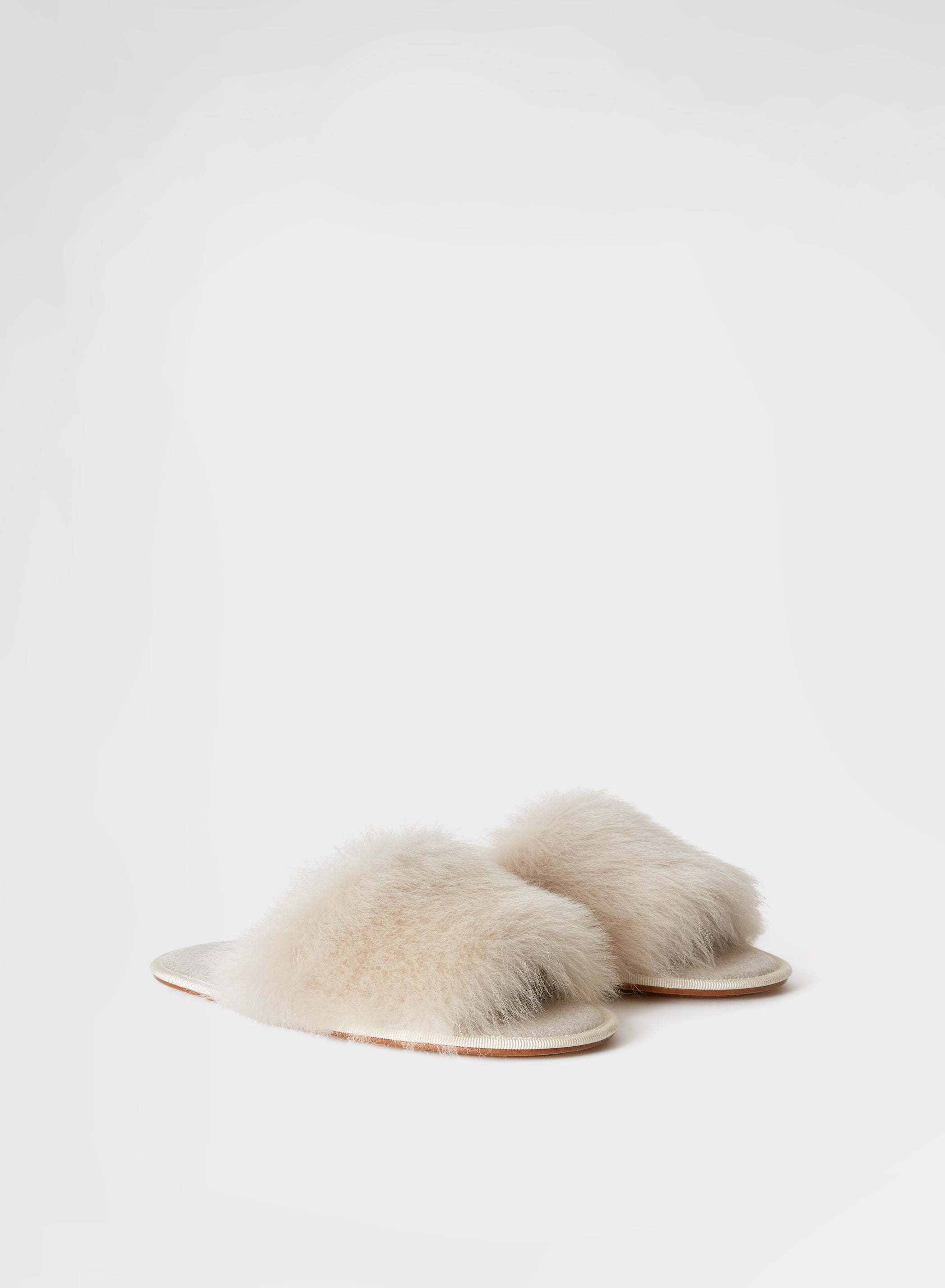 SLIPPER CASHMERE LIGHT CANVAS
