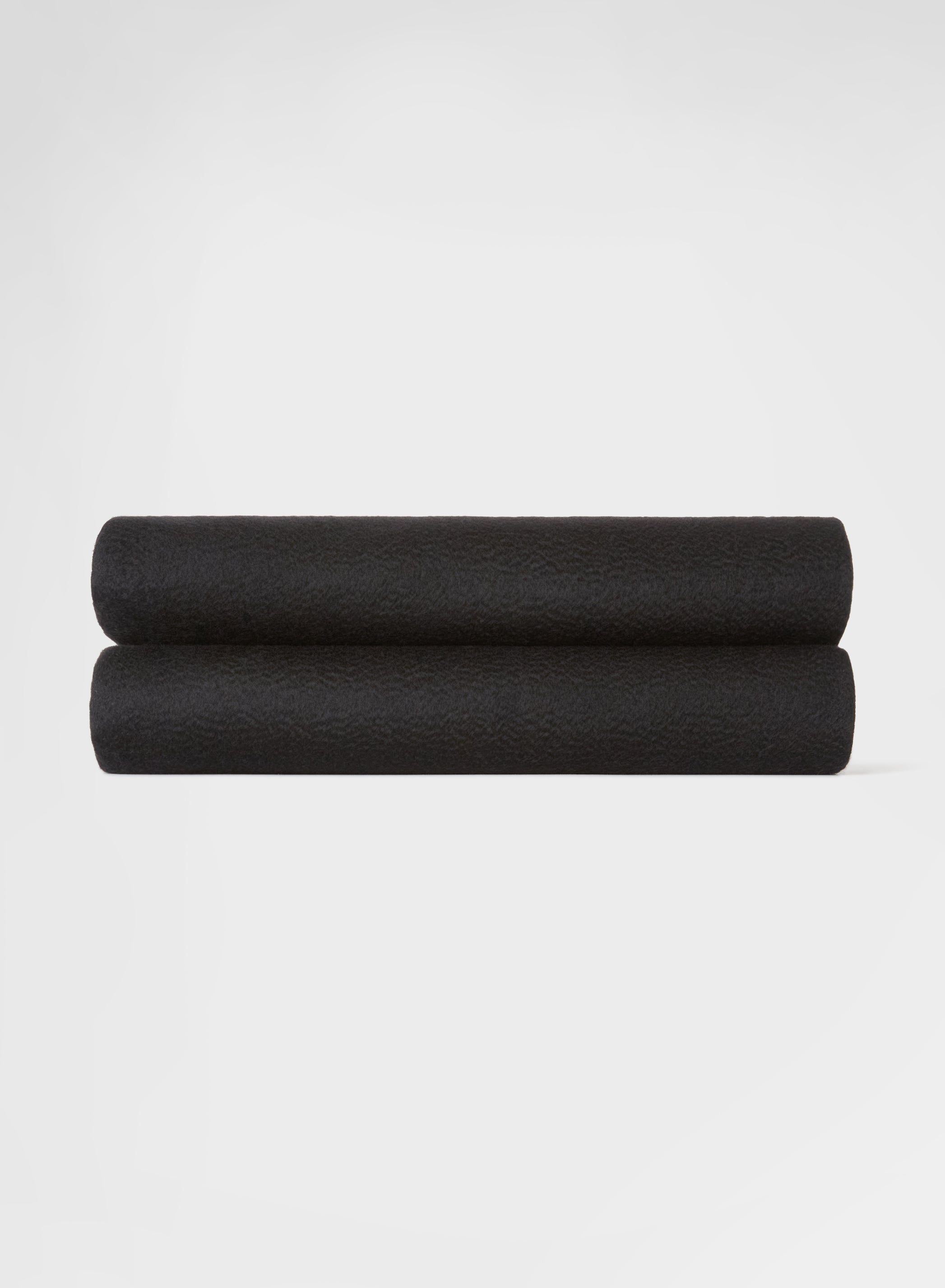 CASHMERE ZIBELLINATO PLAID BLACK