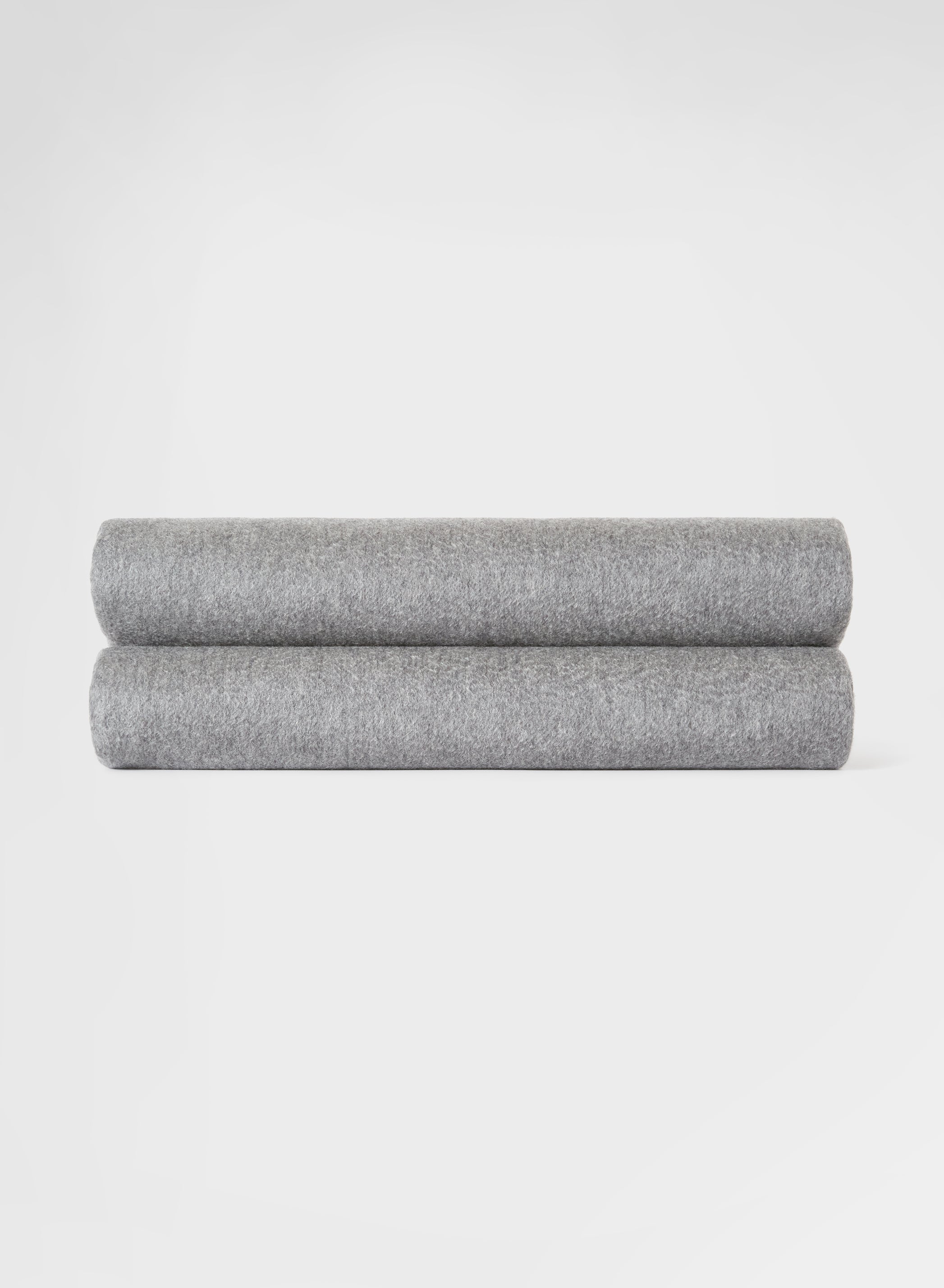 ZIBELLINATO CASHMERE PLAID MEDIUM GREY