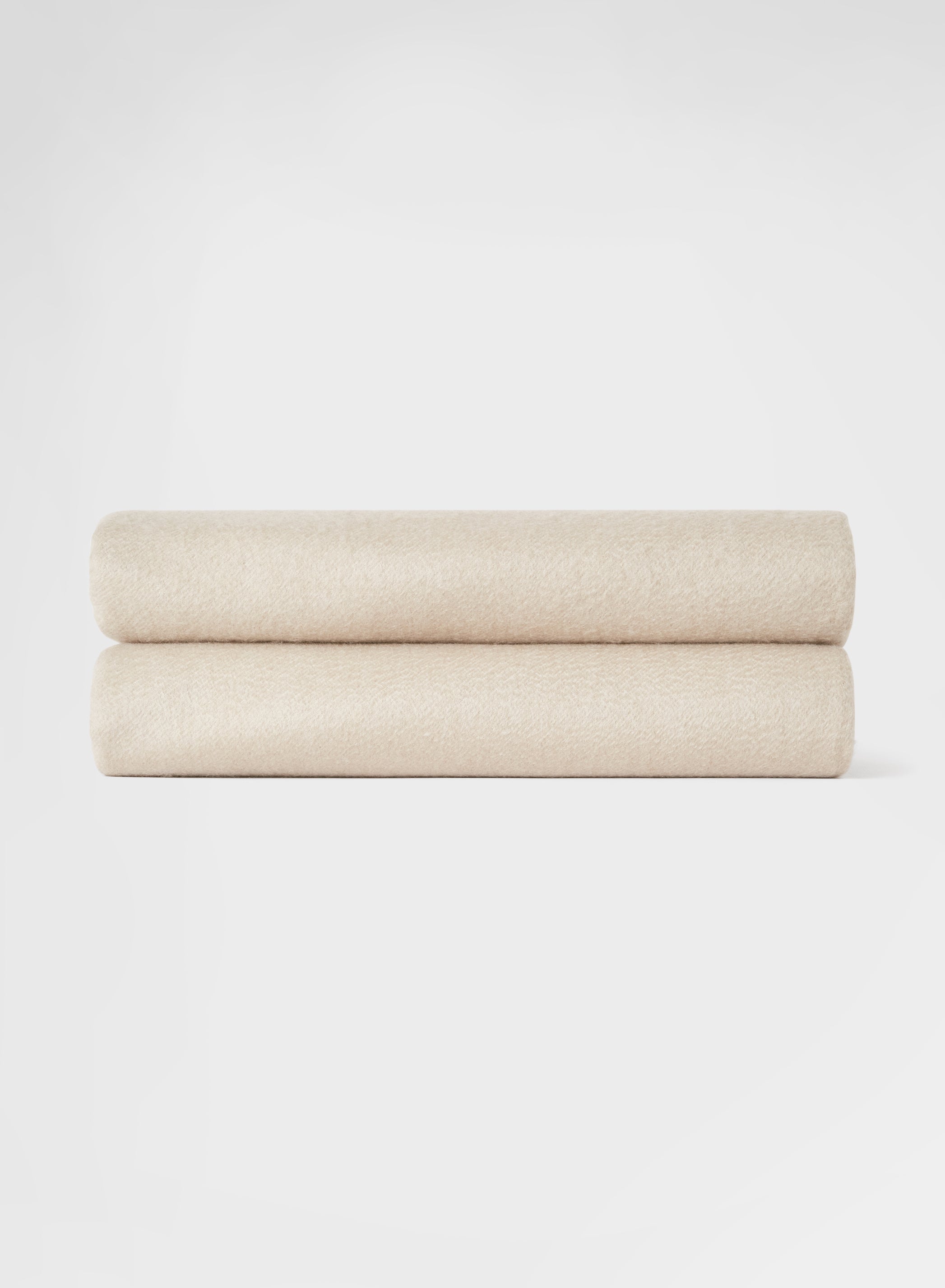 CASHMERE ZIBELLINATO PLAID ALABASTRO