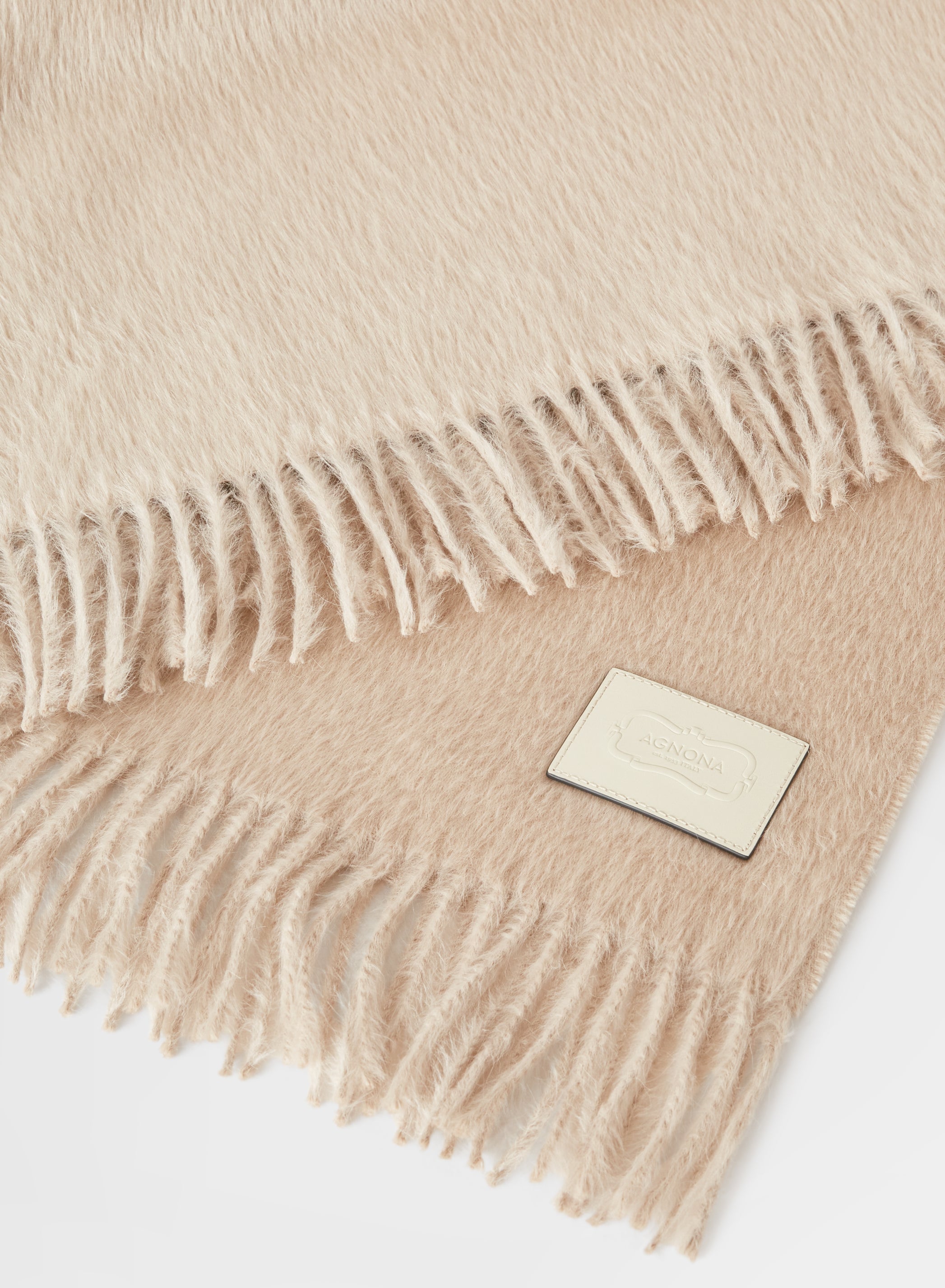 ALPACA PLAID TAUPE