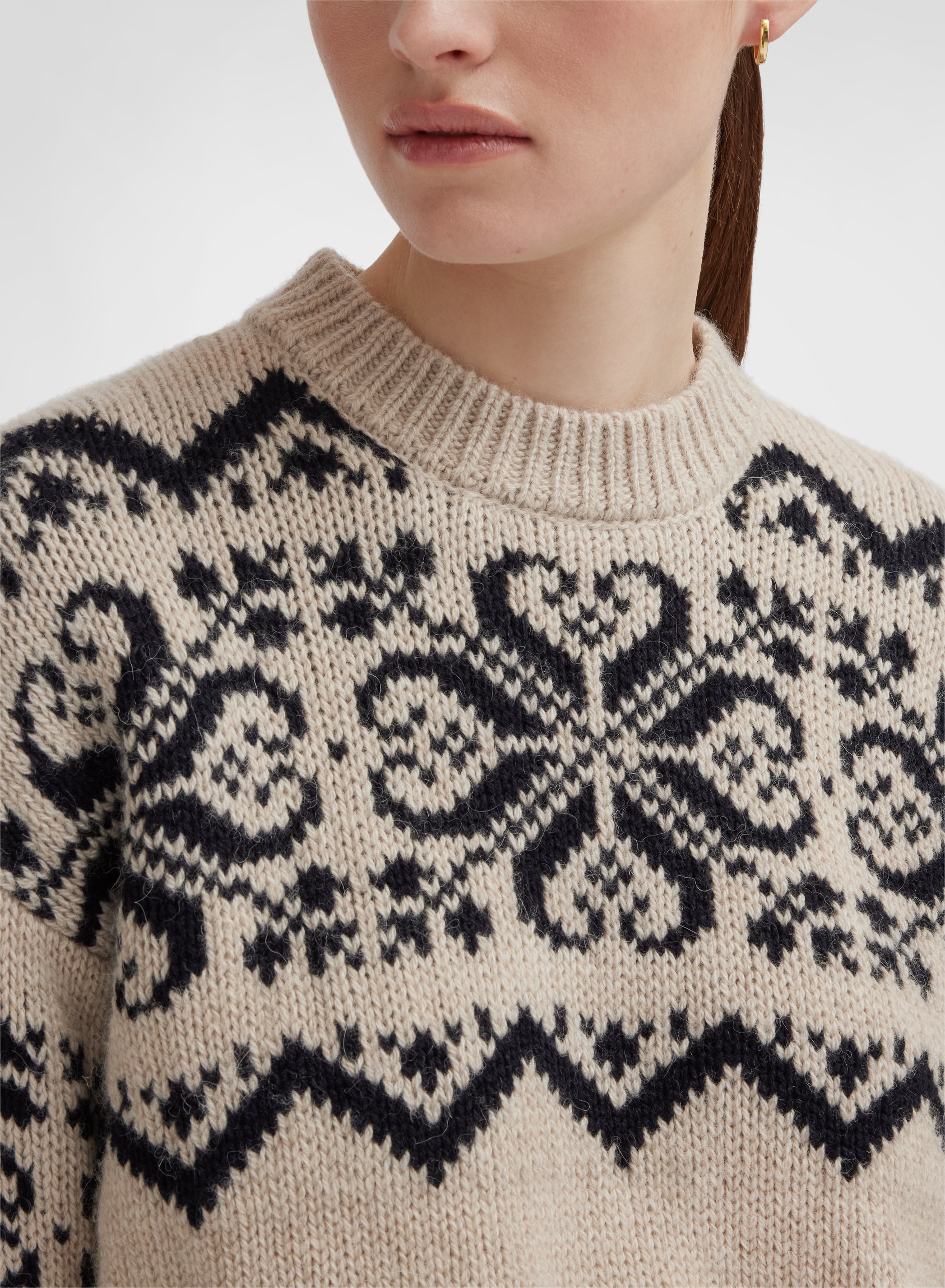 LONG SLEEVE CREWNECK BLISS CASH CHANTILLY