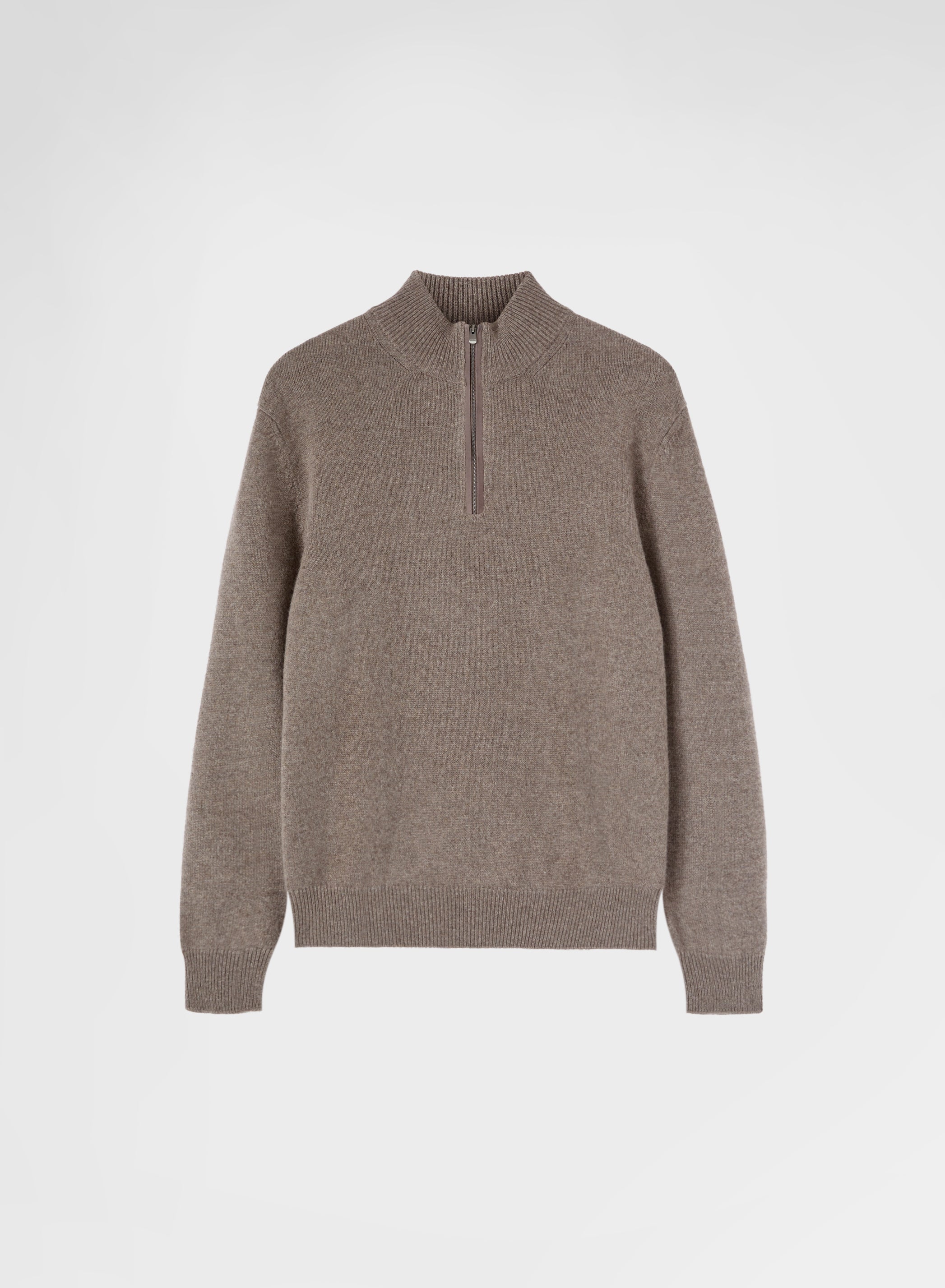 LONG SLEEVE HIGH NECK CASHMERE TUBOLARE CUMINO