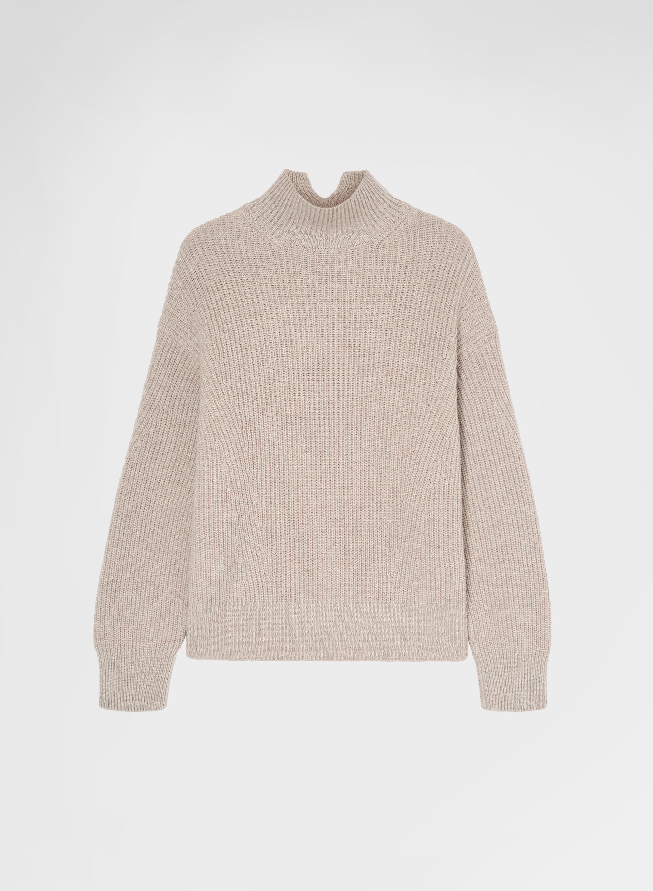 LONG SLEEVE HIGH NECK CASHMERE COSTA ALBINO