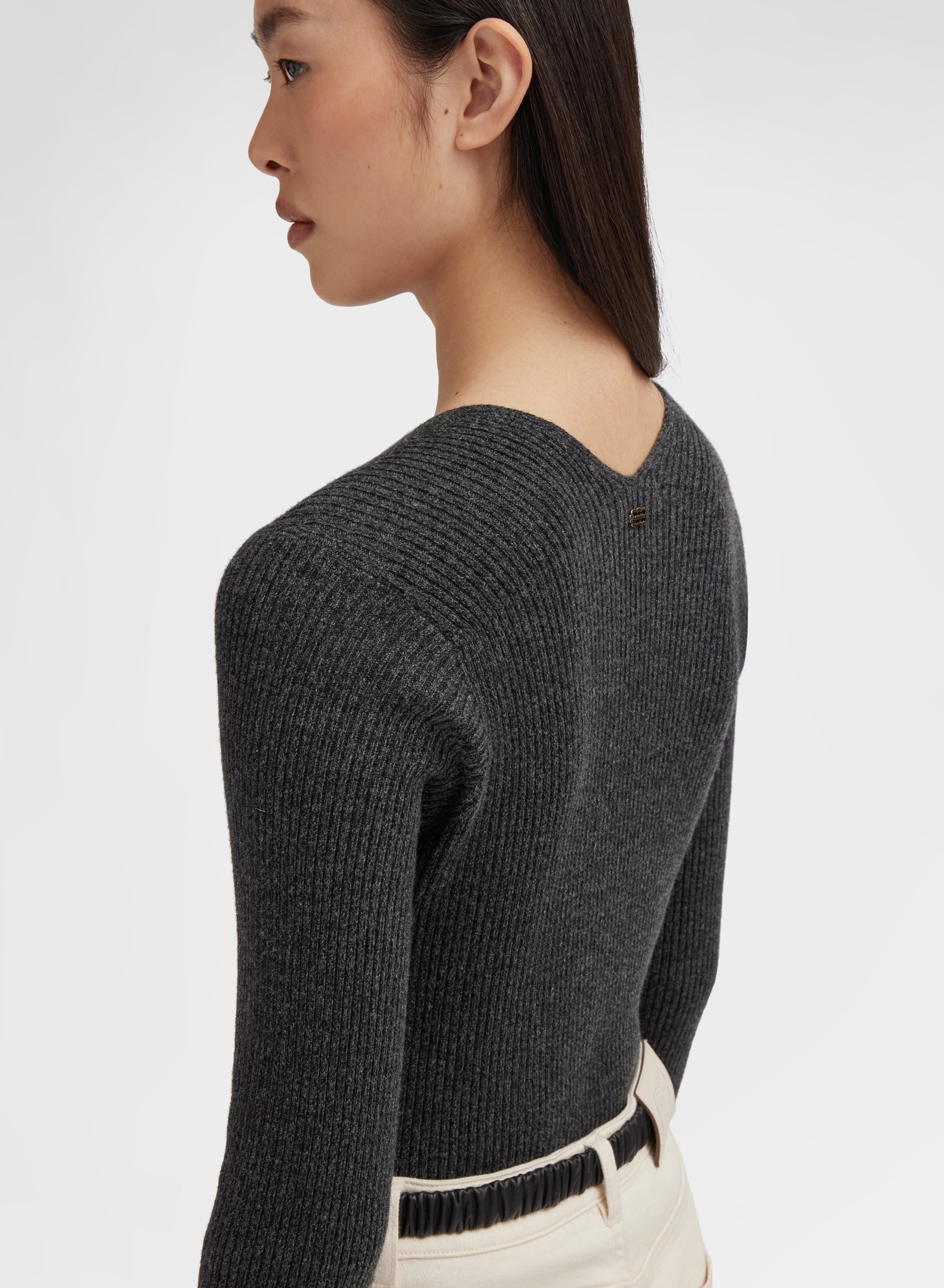 LONG SLEEVE CREWNECK COSTA CHARCOAL