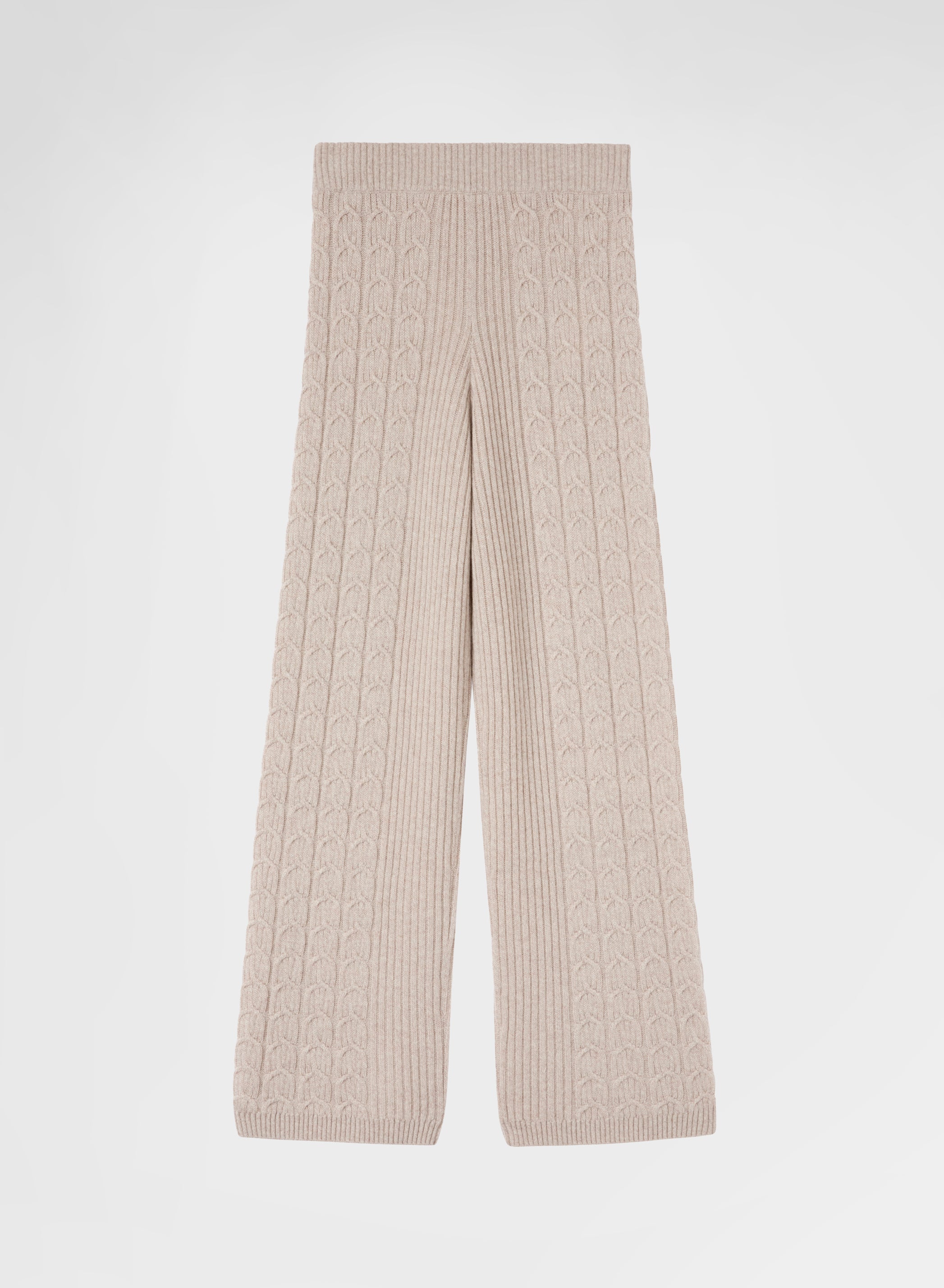 PANTS CASHMERE PLAIT ALBINO