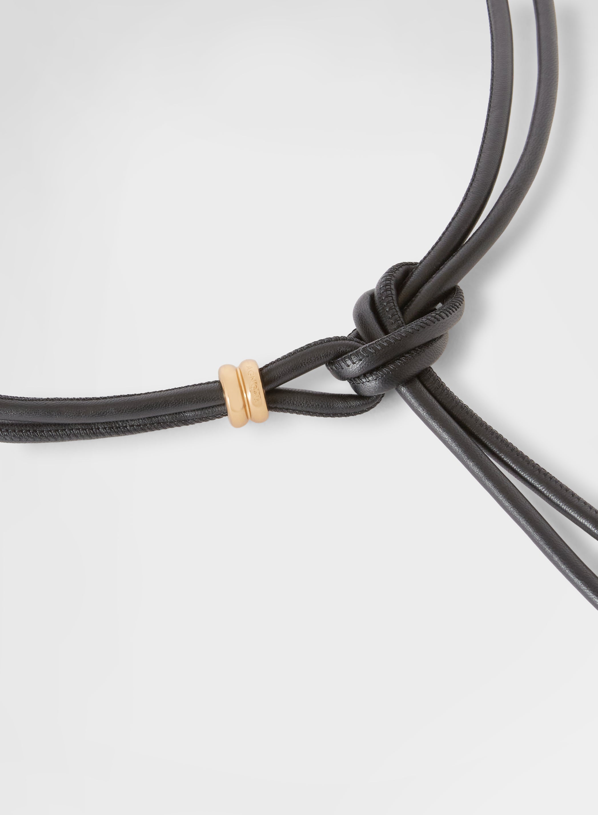 BELT NAPPA APOLO BLACK