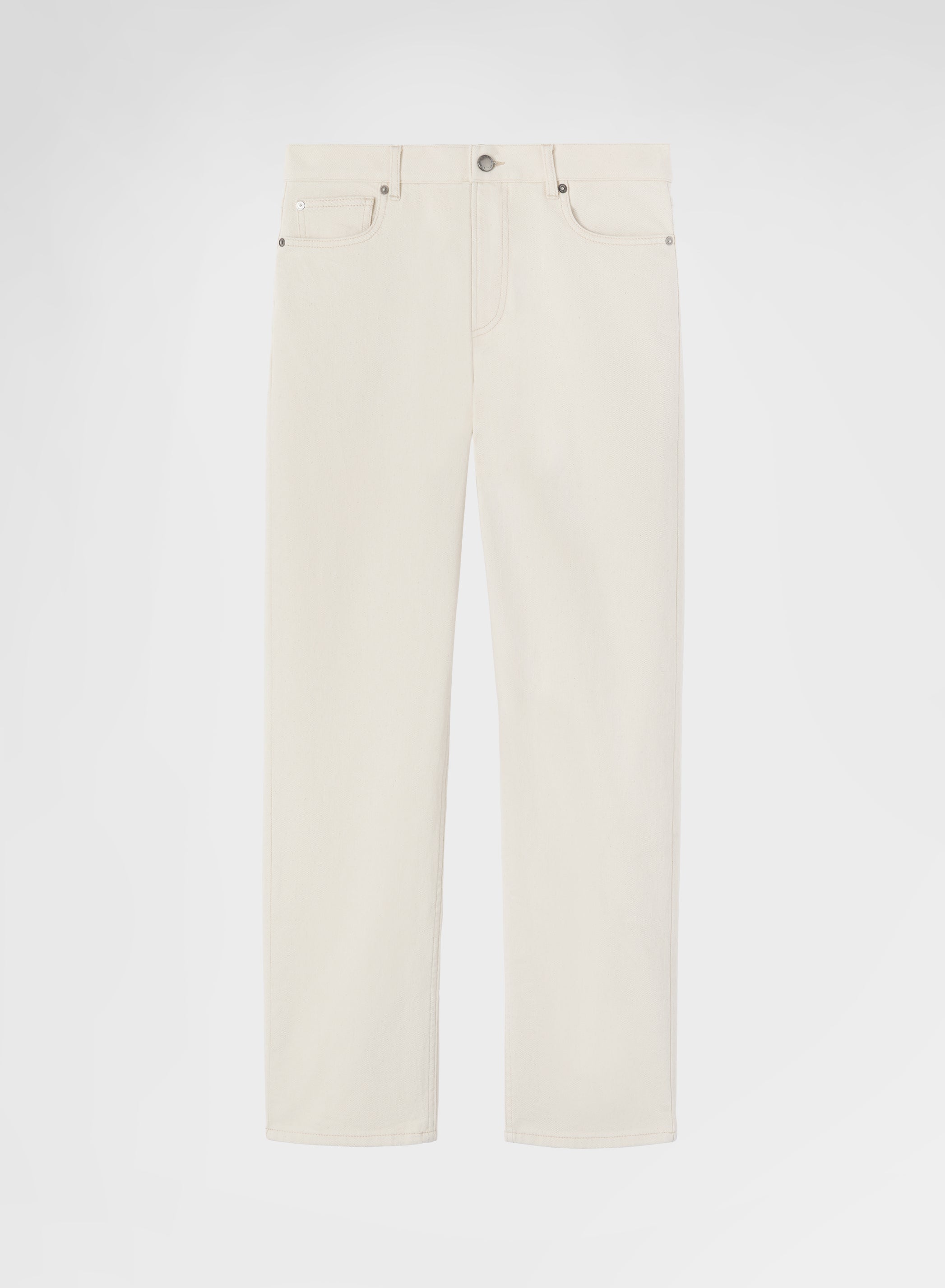 DENIM PANTS ECRU