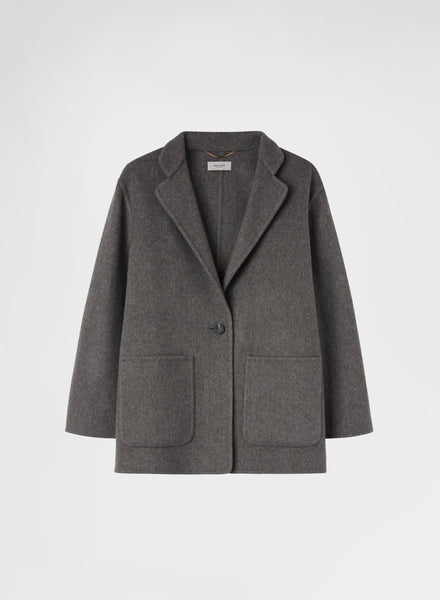 Pure Cashmere Jacket Brown | Agnona Made in Italy