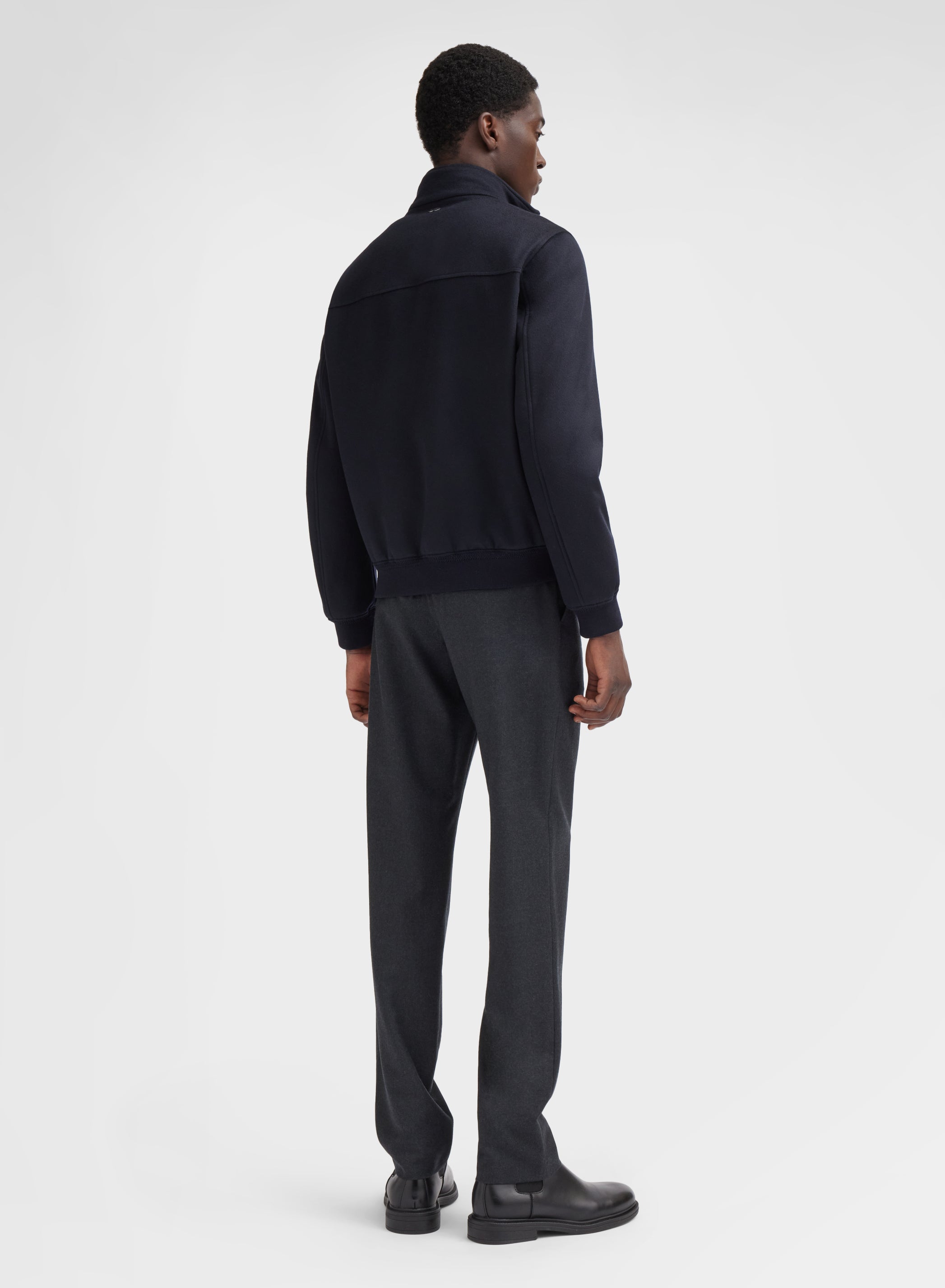 CASHMERE STORMLIGHT CABAN DEEP NIGHT