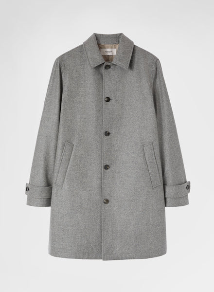 Pure Cashmere Coat Flannel | Agnona Made in Italy