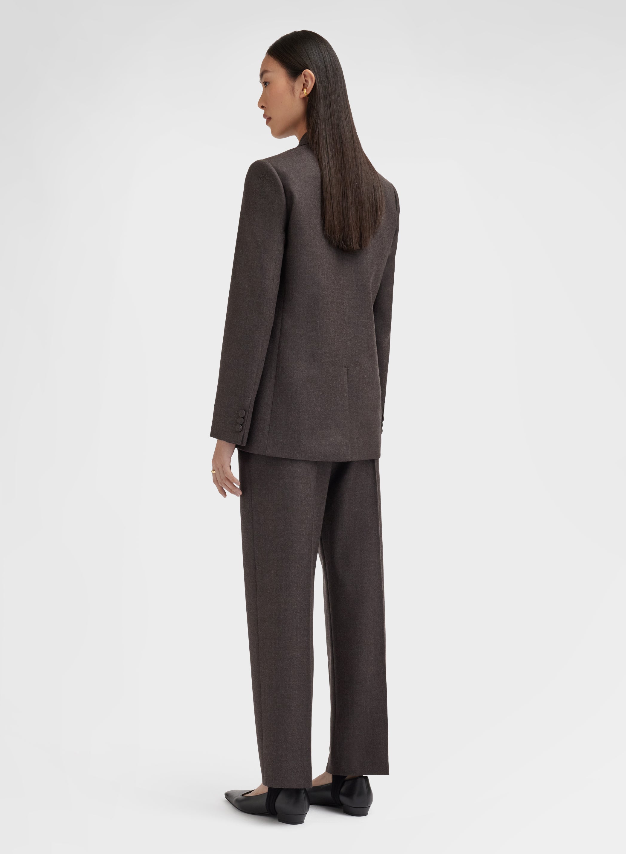 LIGHT WOOL FLANNEL JACKET CUMINO