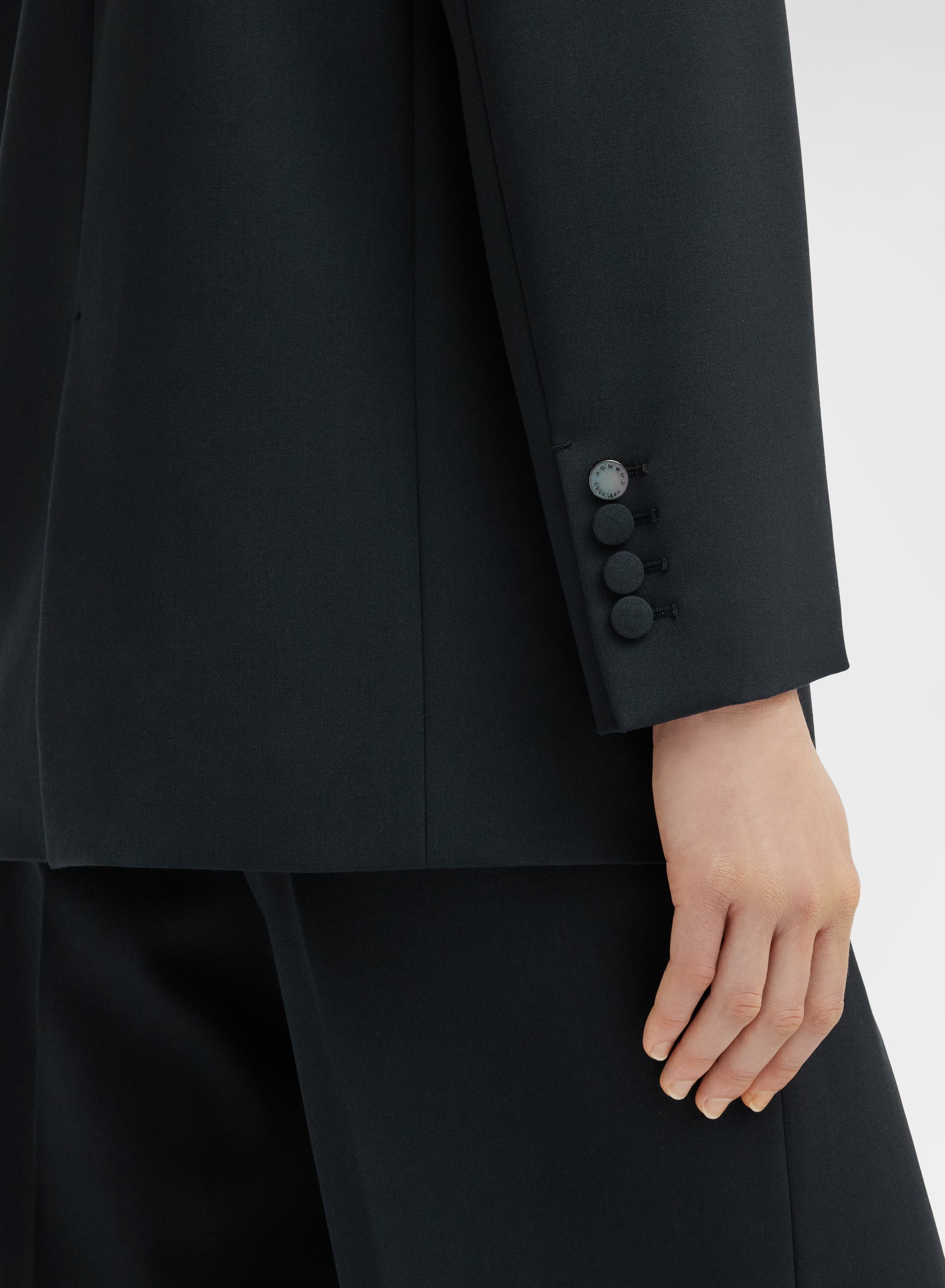 FLUID WOOL JACKET BOTTLE GREEN