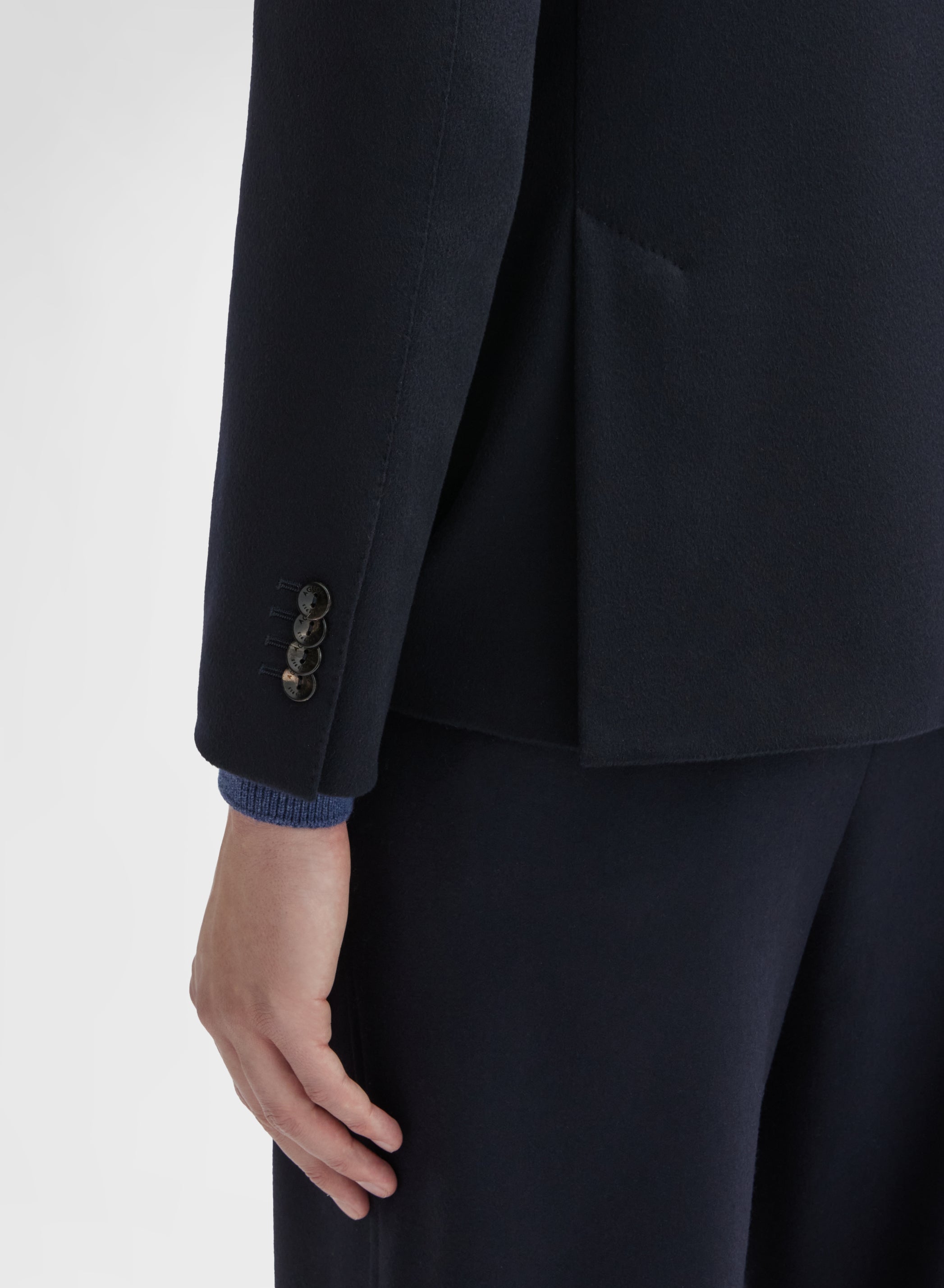 CASHMERE LIGHT JACKET DEEP NIGHT