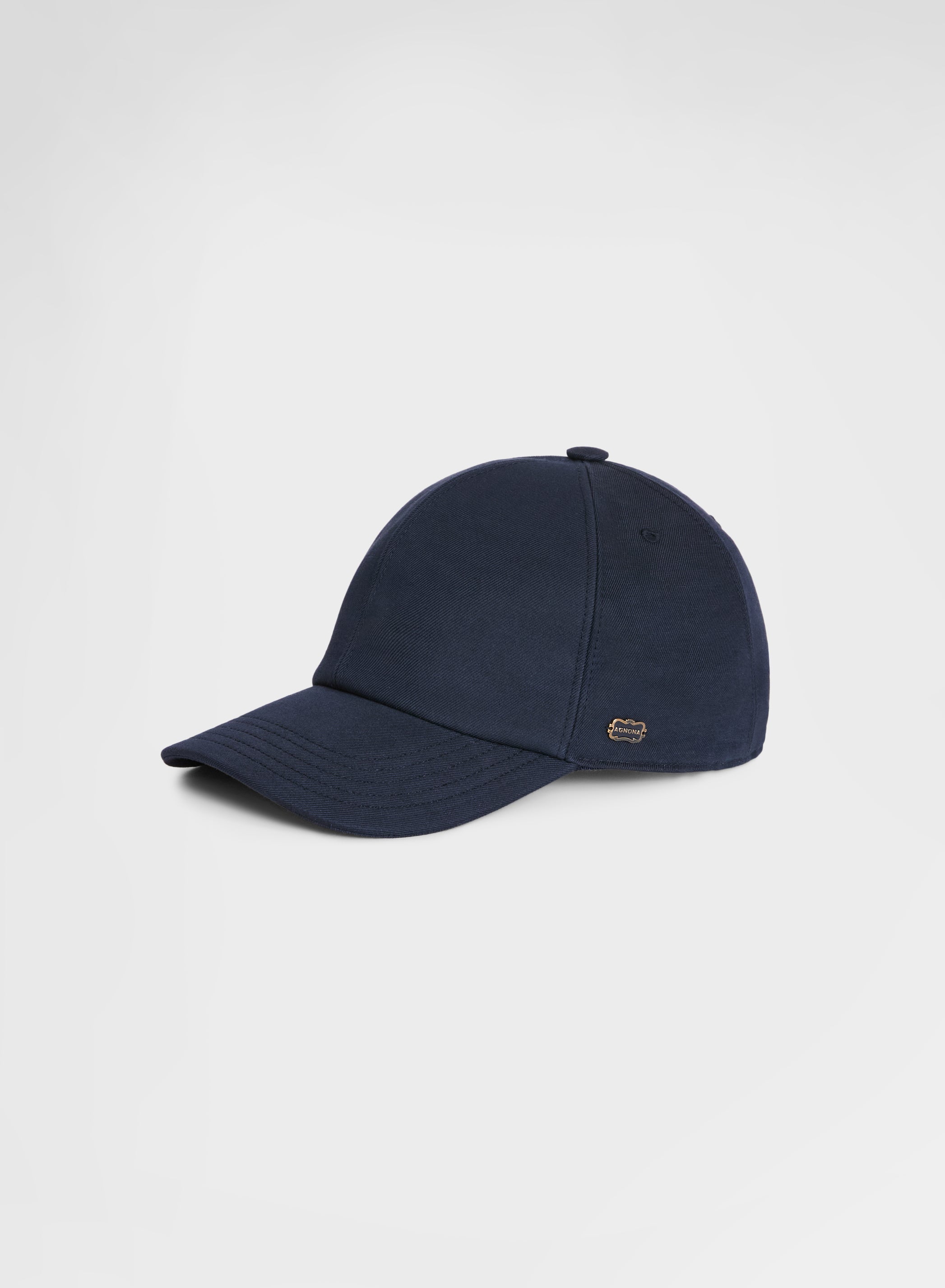 DELAVE LINEN HAT NAVY