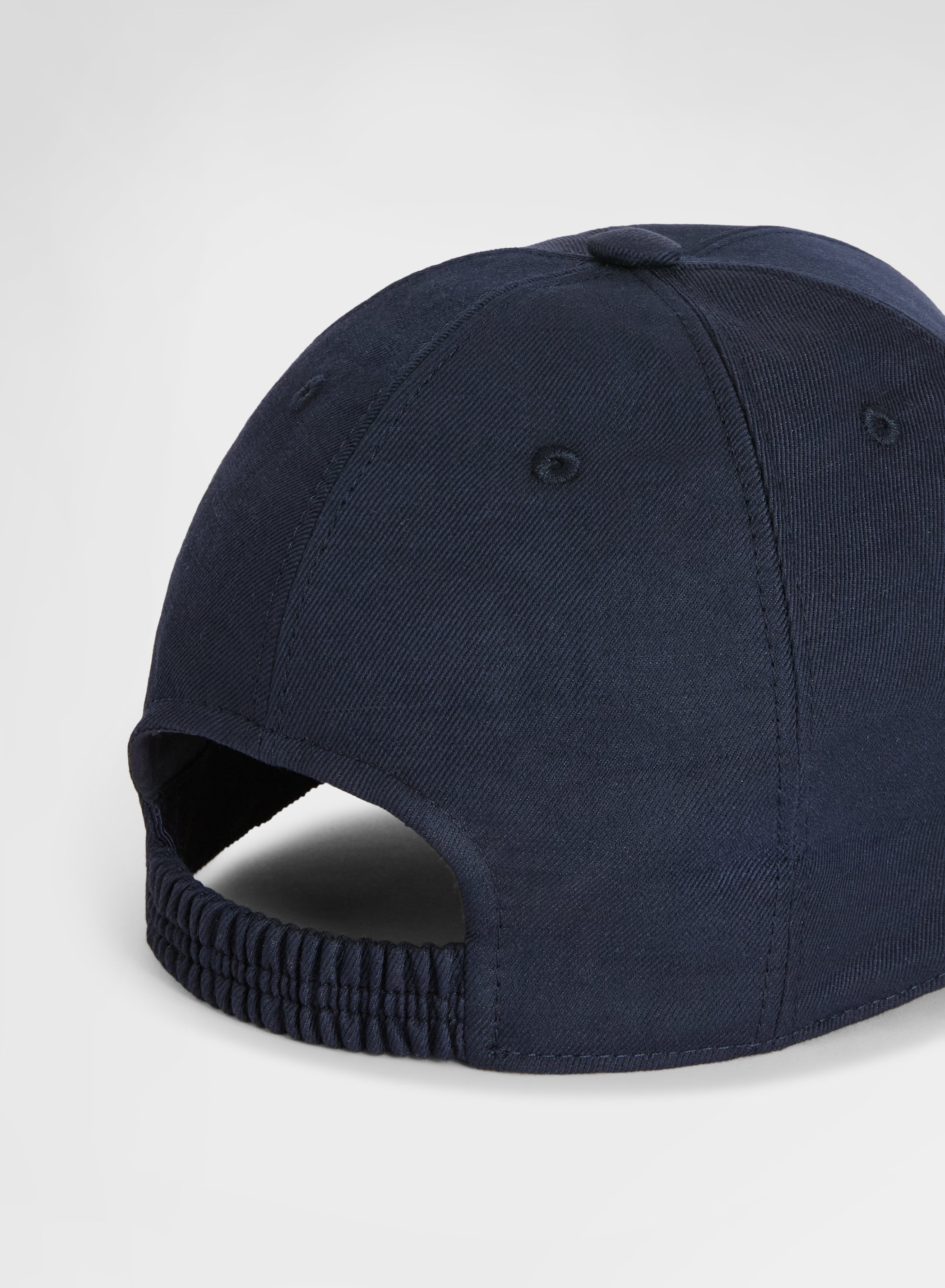 DELAVE LINEN HAT NAVY
