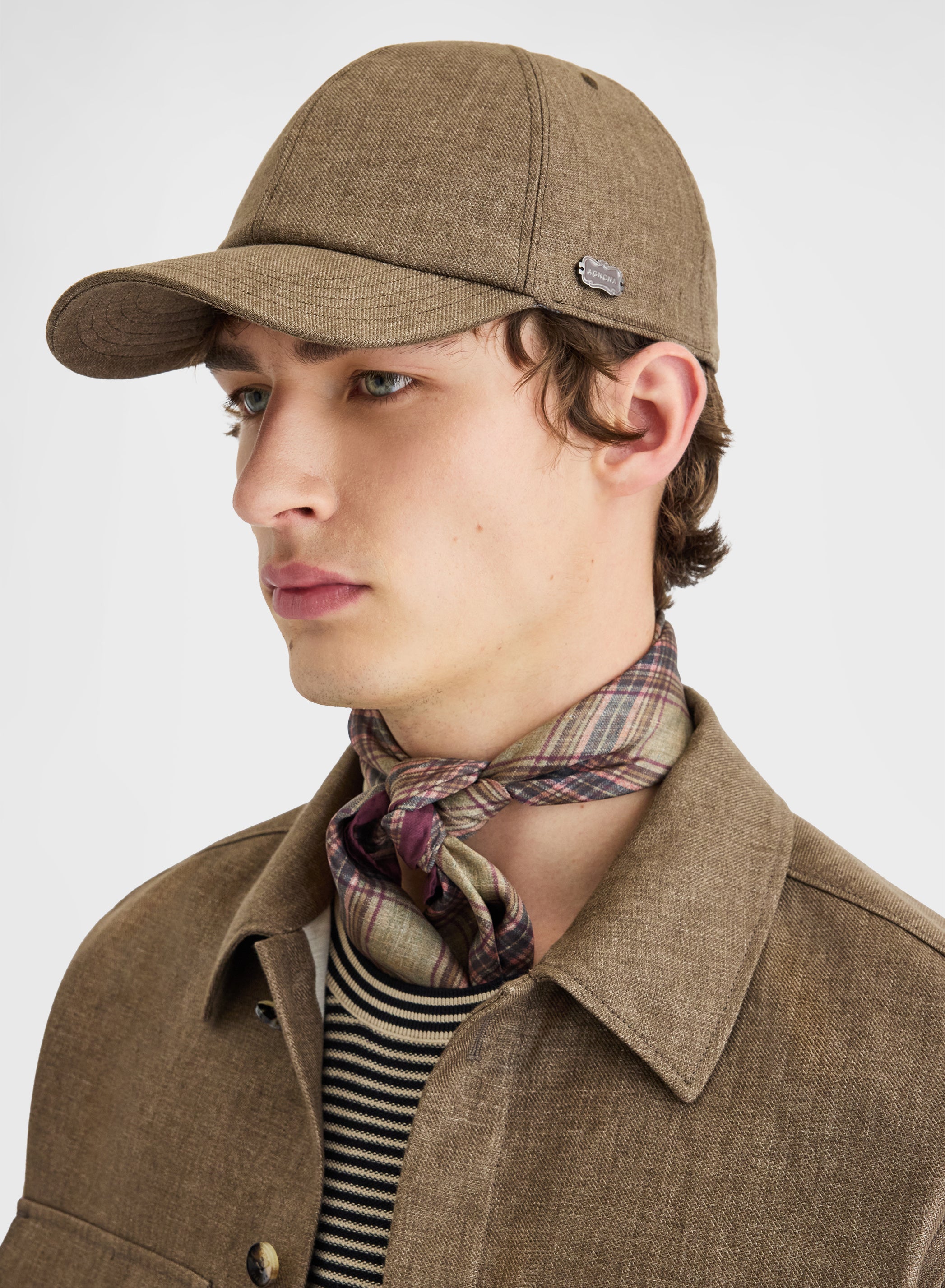 DELAVE LINEN HAT KHAKI