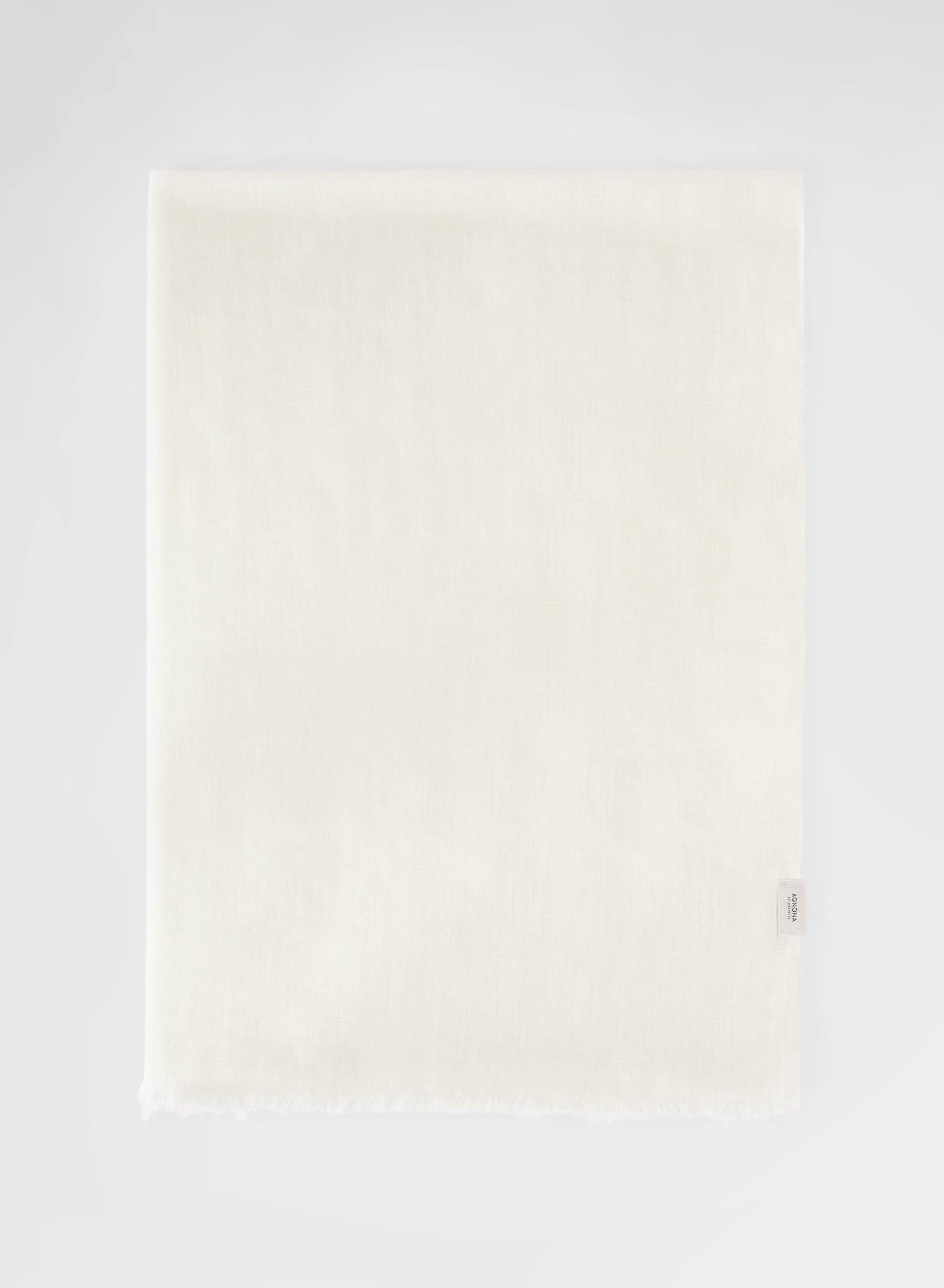 CASHMERE NUVOLA SCARF WHITE