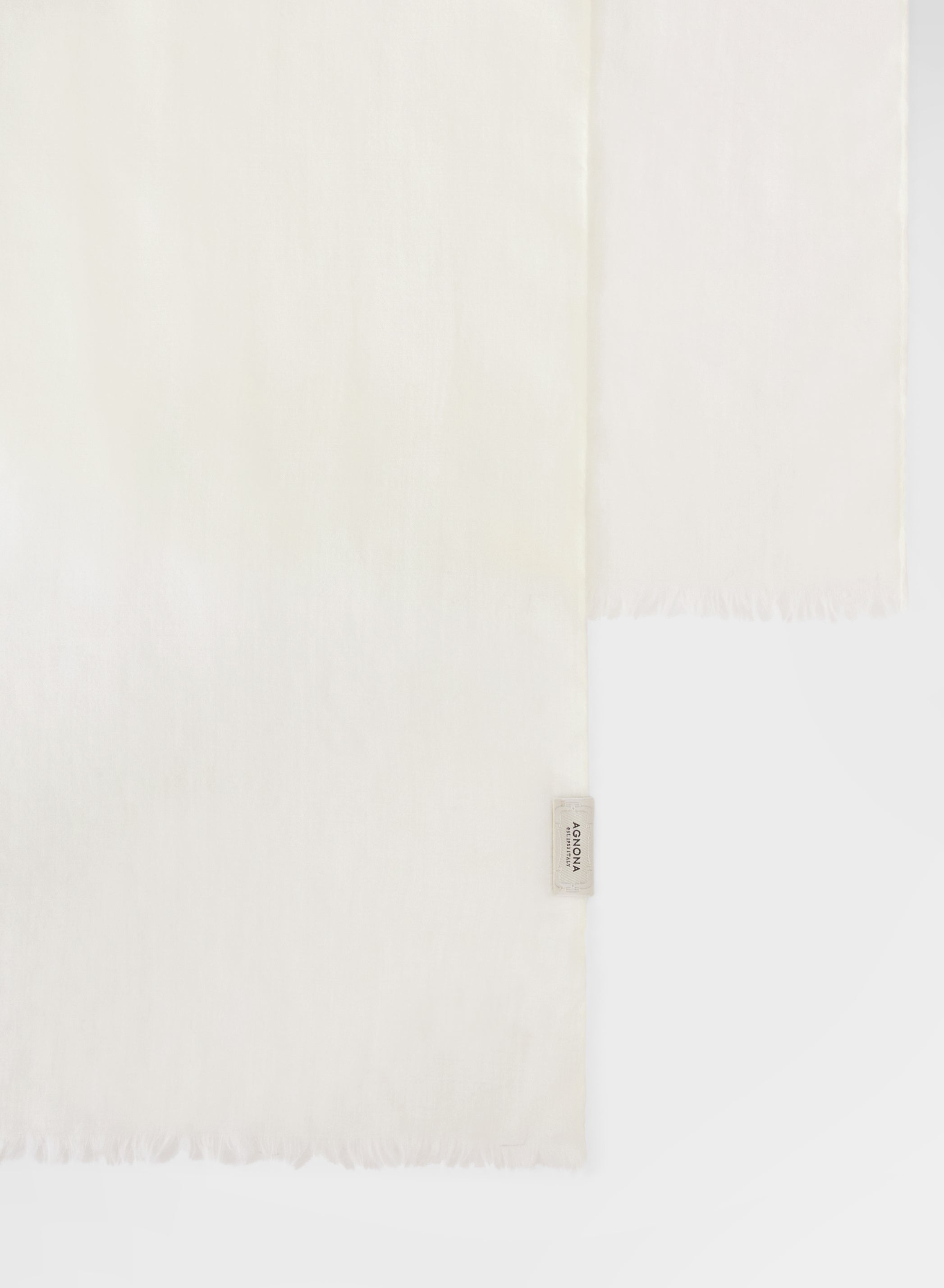 CASHMERE NUVOLA SCARF WHITE