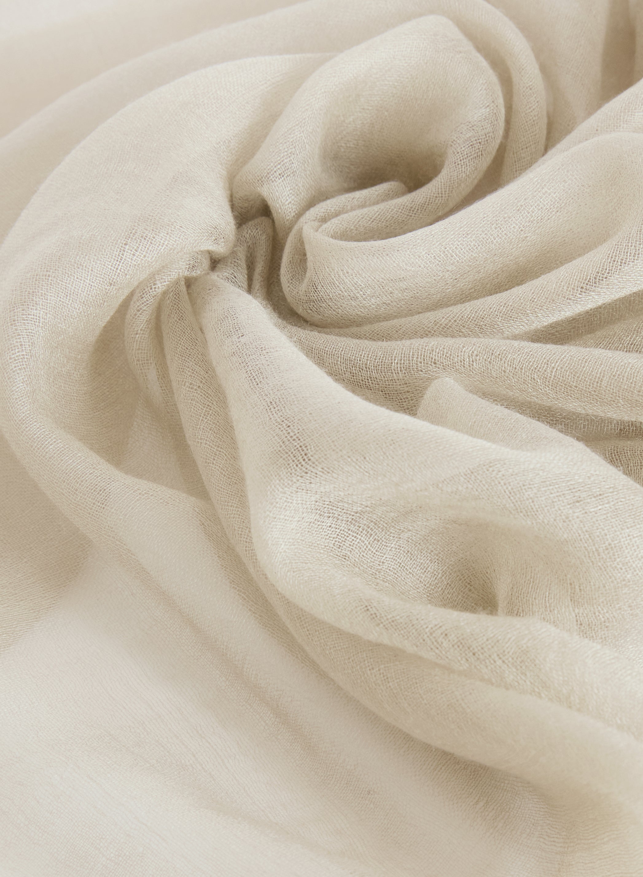 CASHMERE NUVOLA SCARF BUTTER