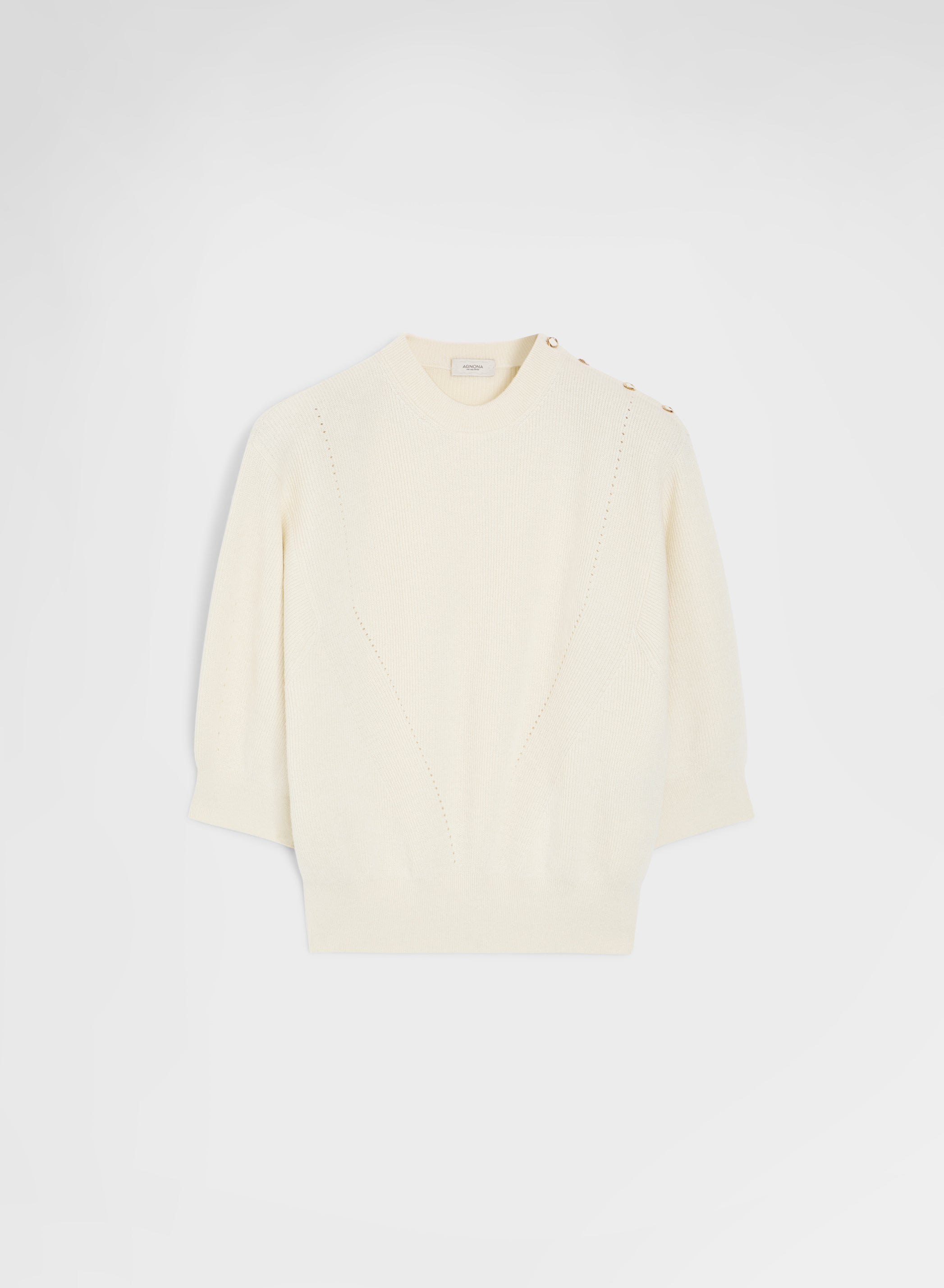 SHORT SLEEVE CREWNECK ODISSEY BUTTER
