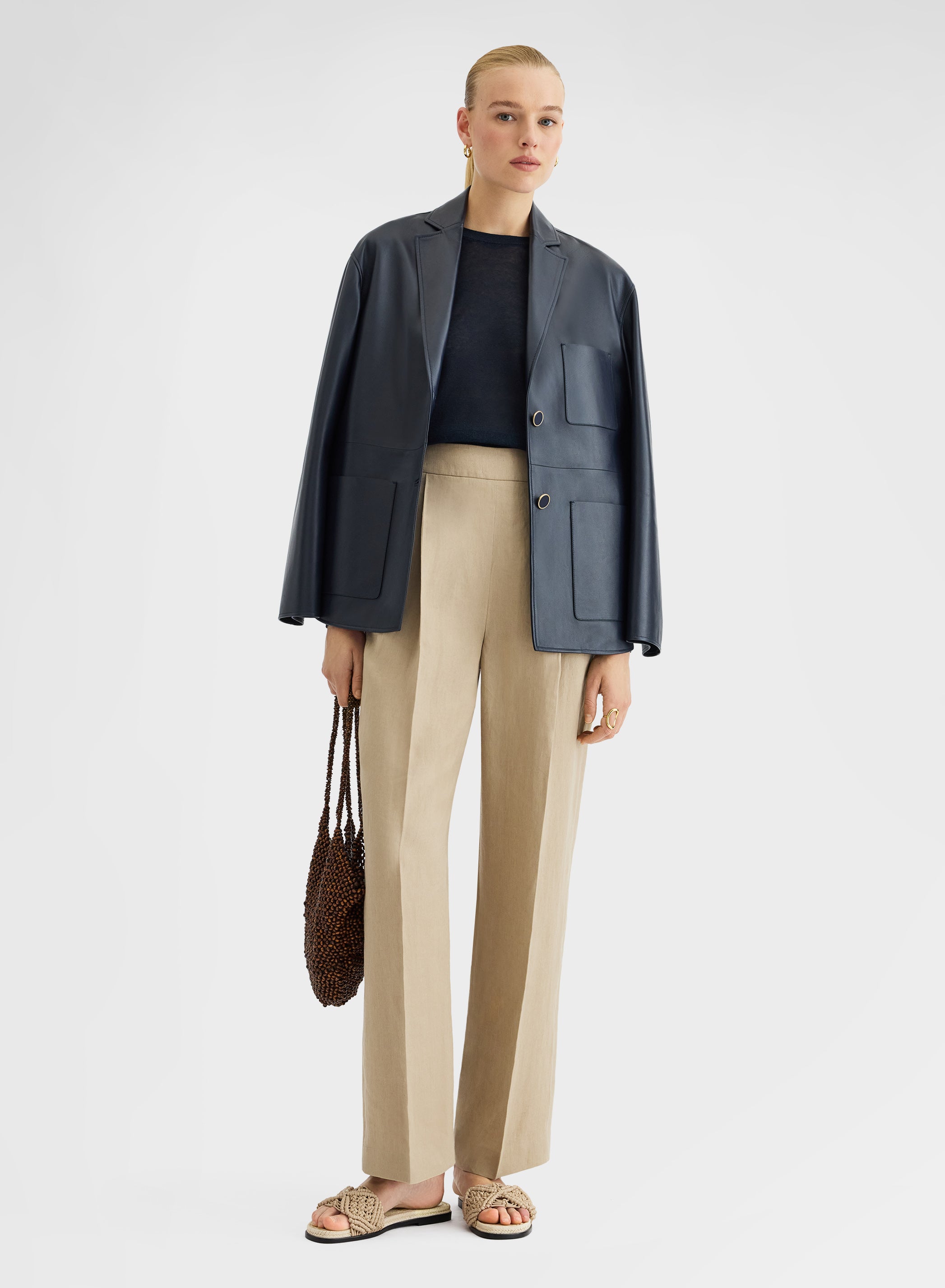 LONG SLEEVE CREWNECK MARIPOSA NAVY