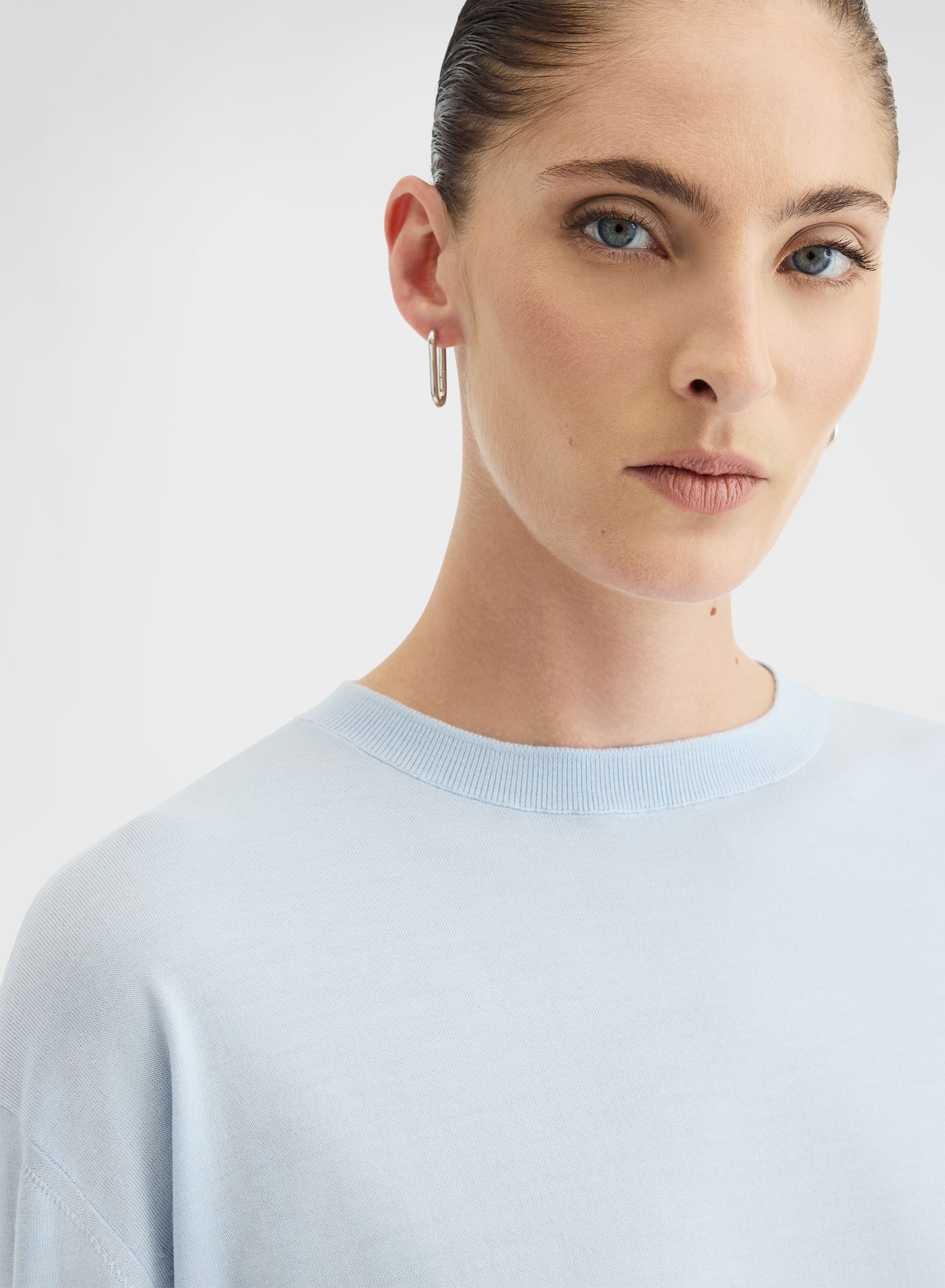 LONG SLEEVE CREWNECK WISH ACQUA LIGHT