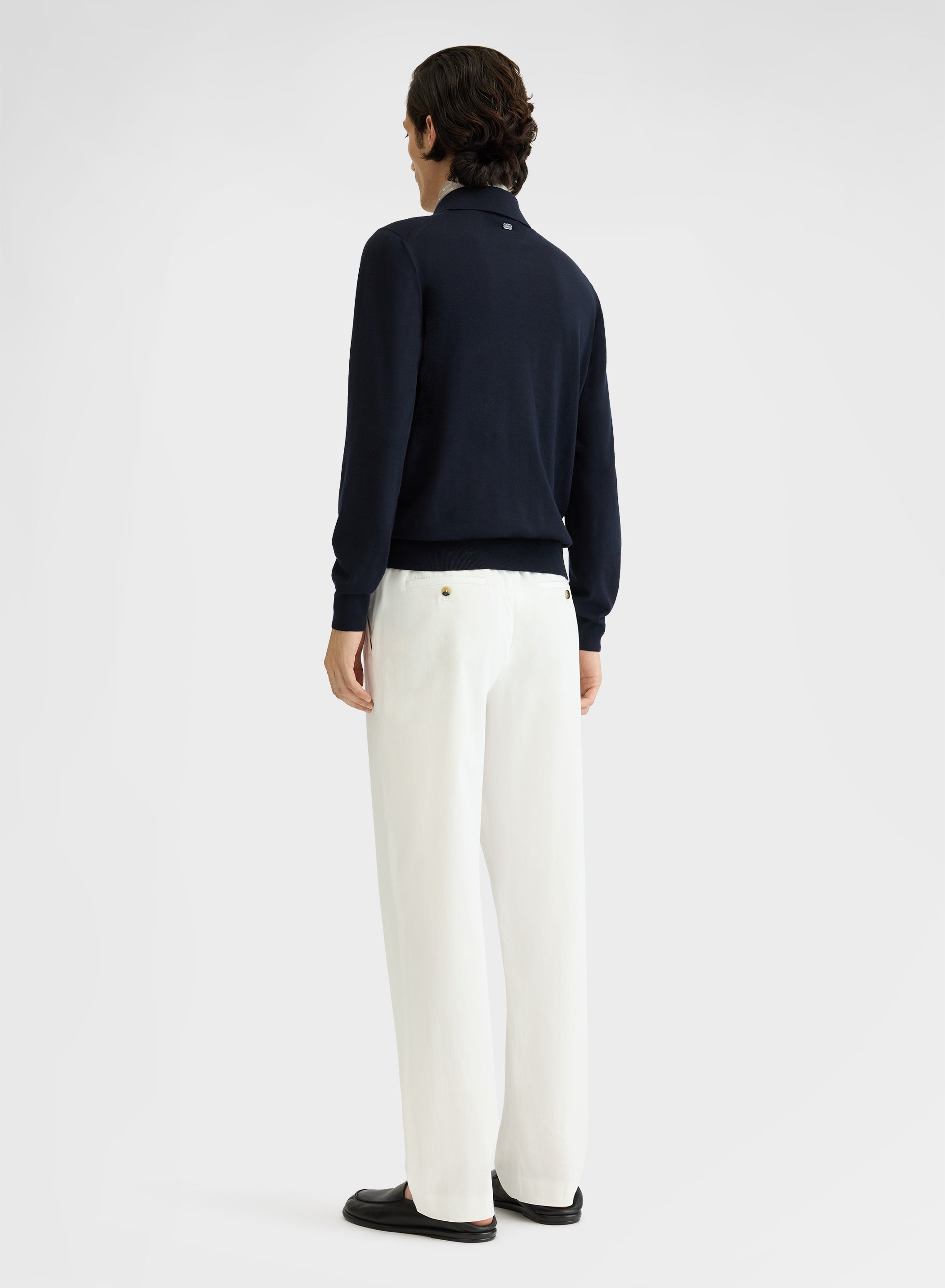 LONG SLEEVE POLO WISH NAVY