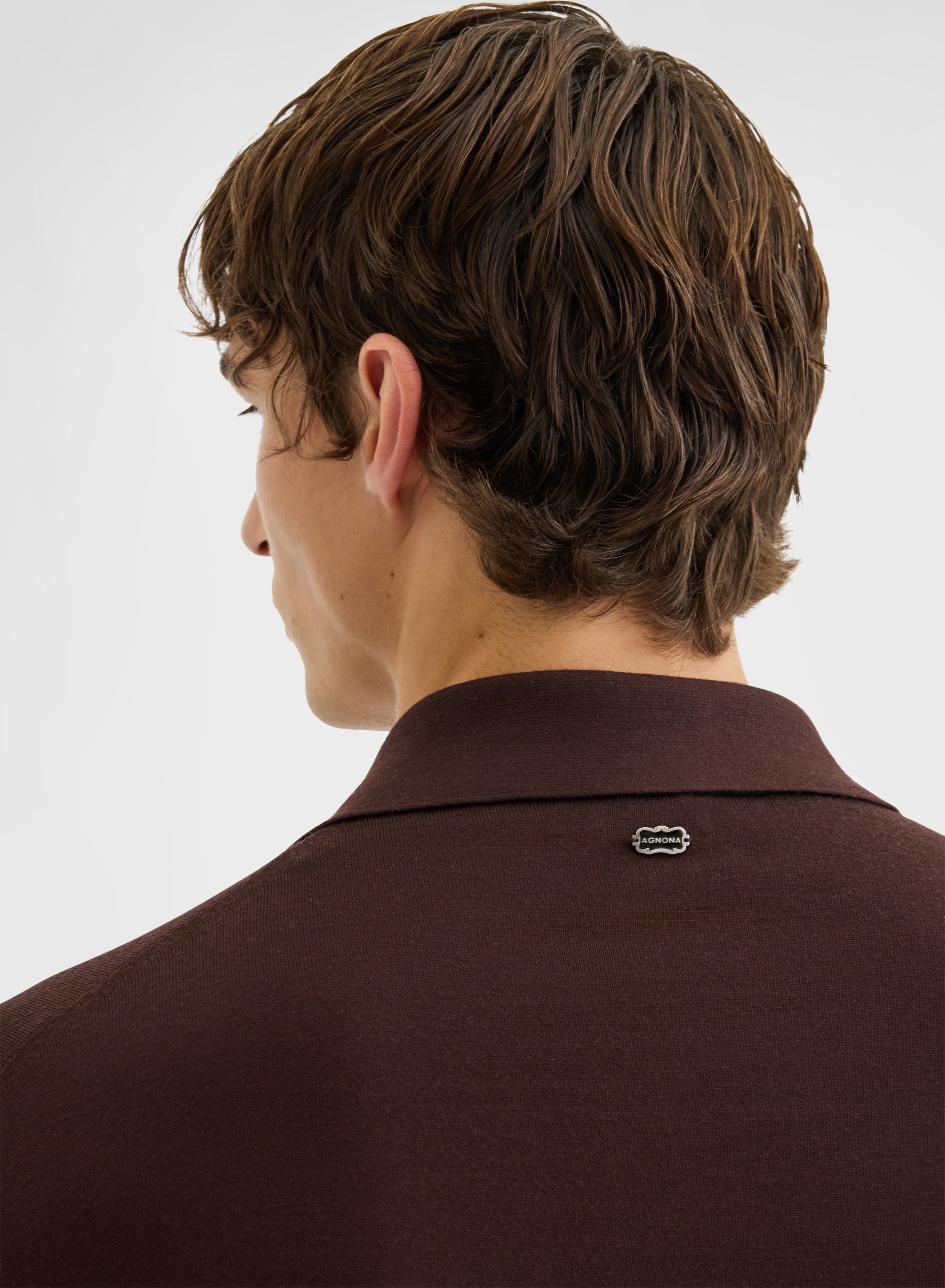 LONG SLEEVE POLO WISH CHOCOLATE