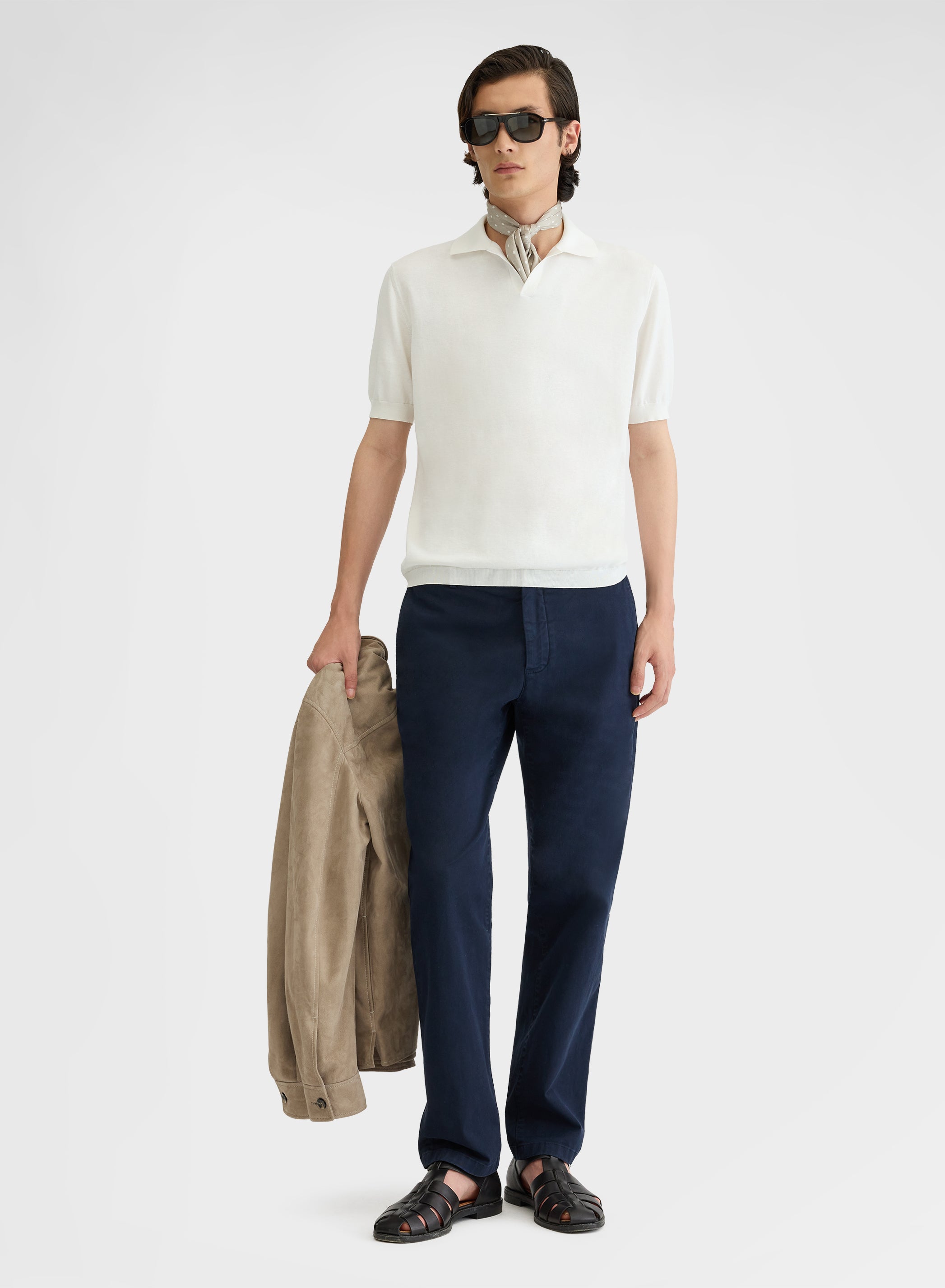 SHORT SLEEVE POLO SETICO WHITE