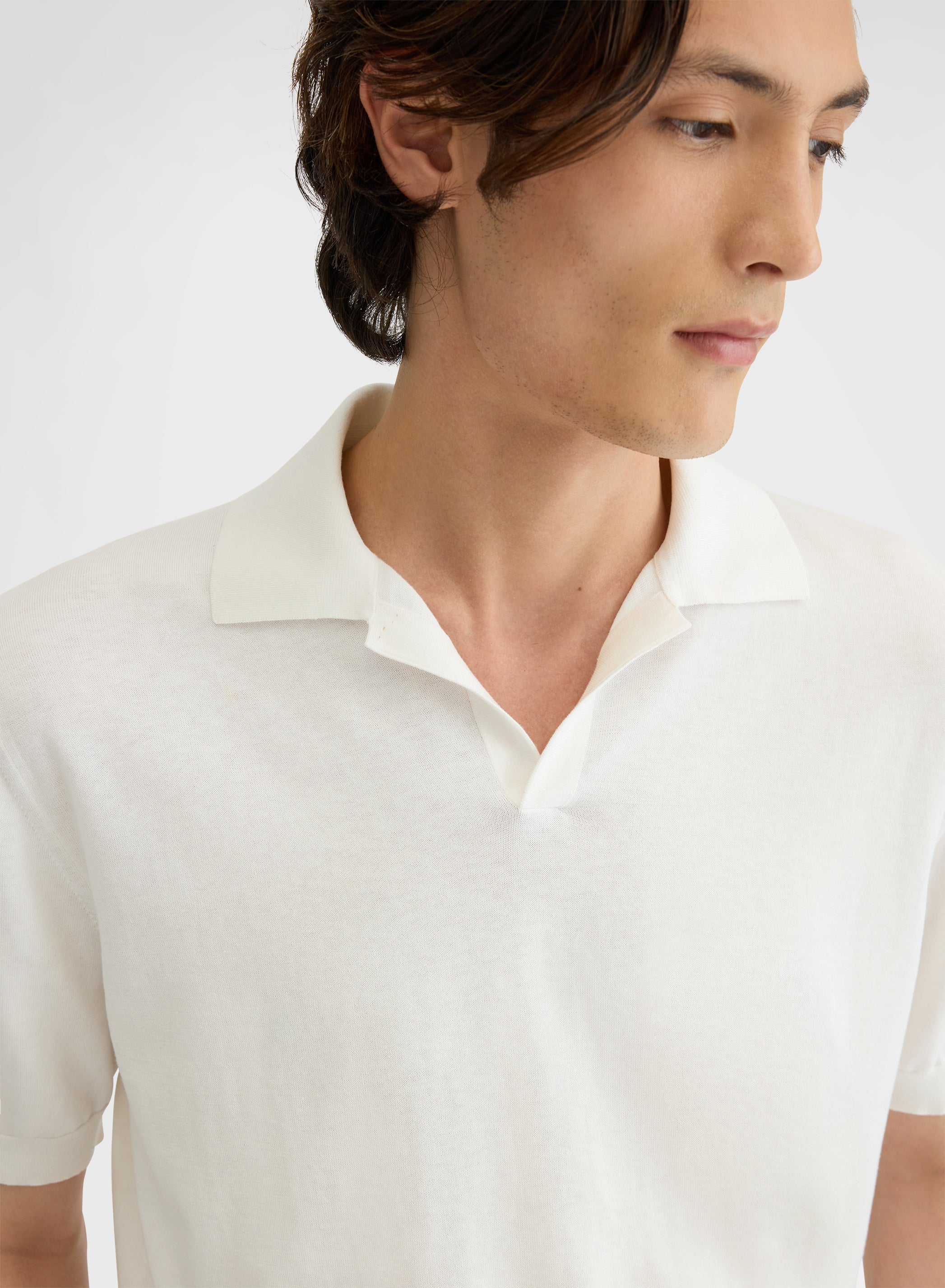 SHORT SLEEVE POLO SETICO WHITE