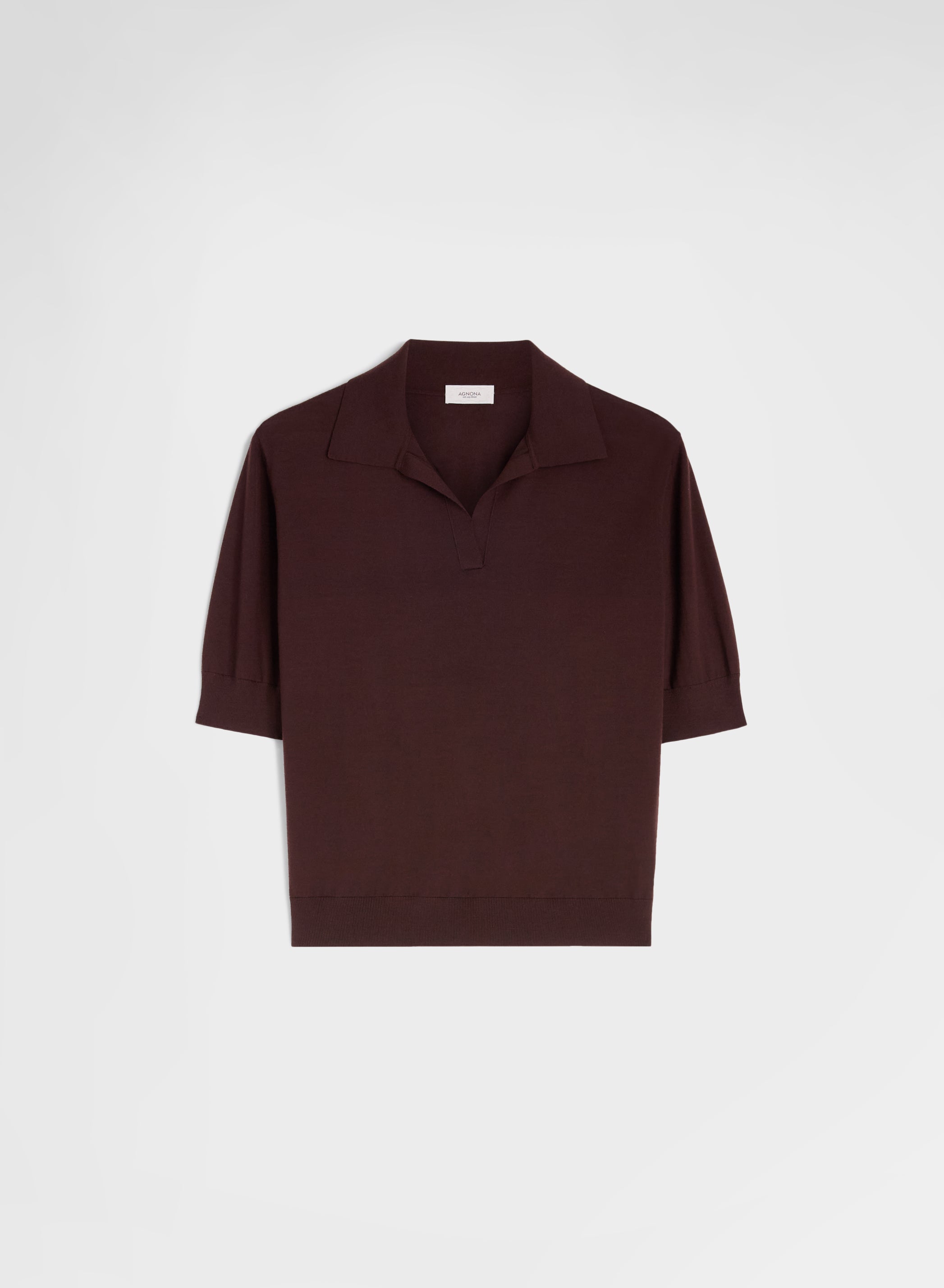 MID SLEEVE POLO WISH  CHOCOLATE