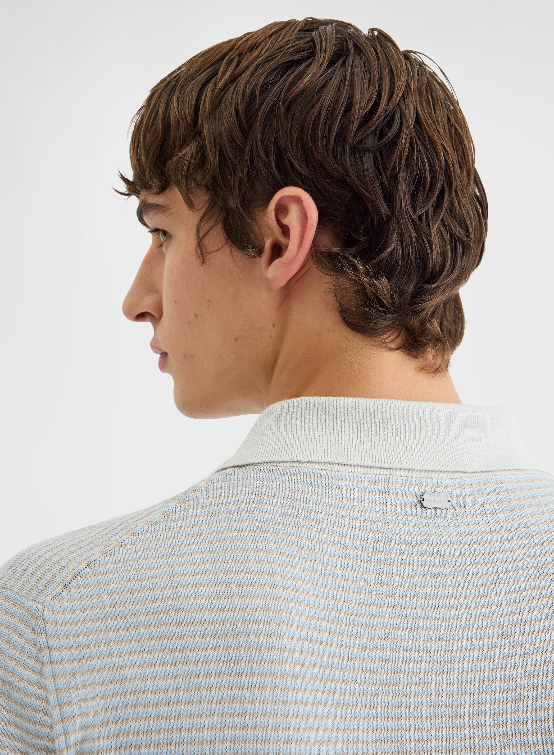 SHORT SLEEVE POLO STONE