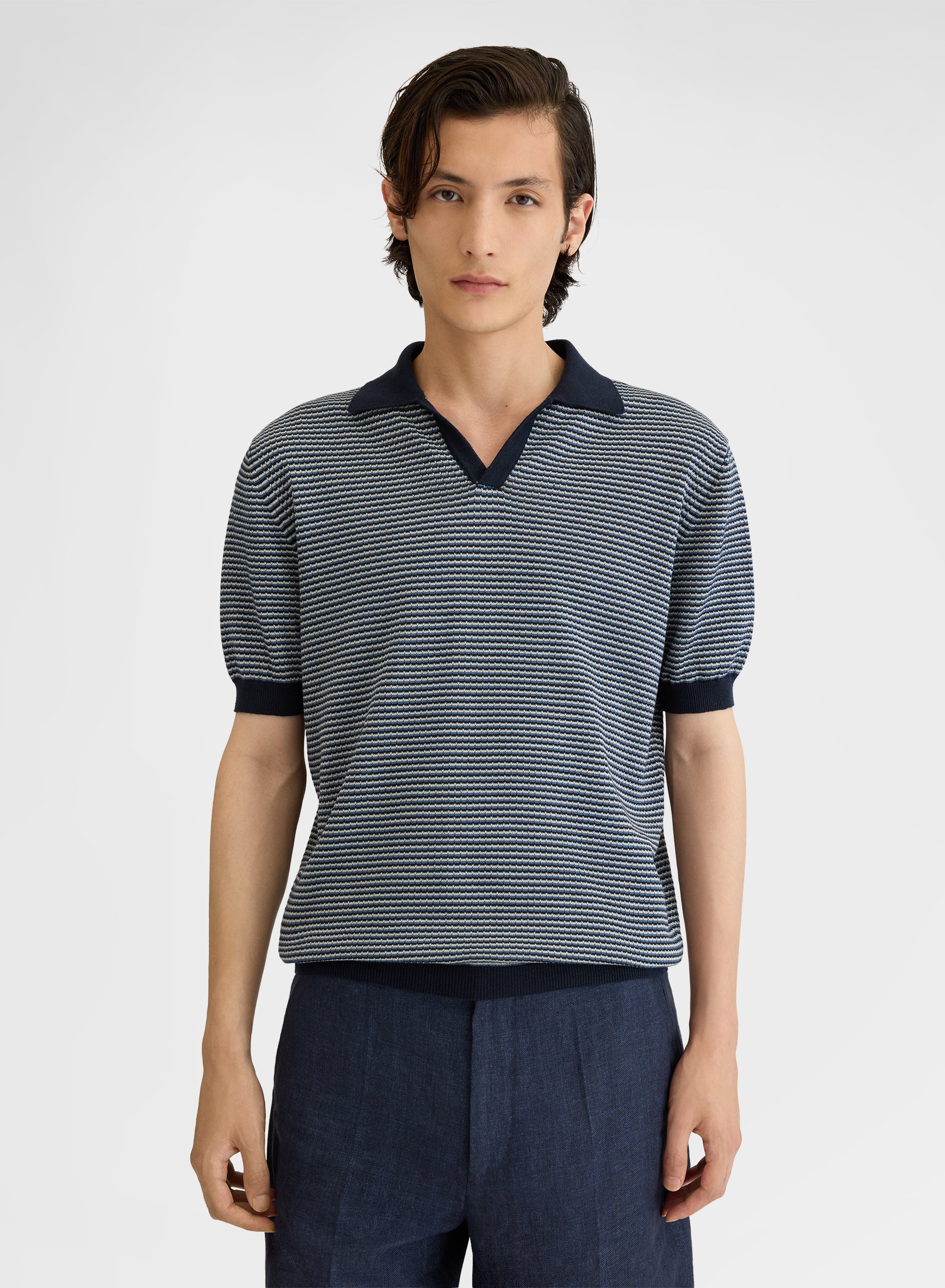 SHORT SLEEVE POLO NAVY