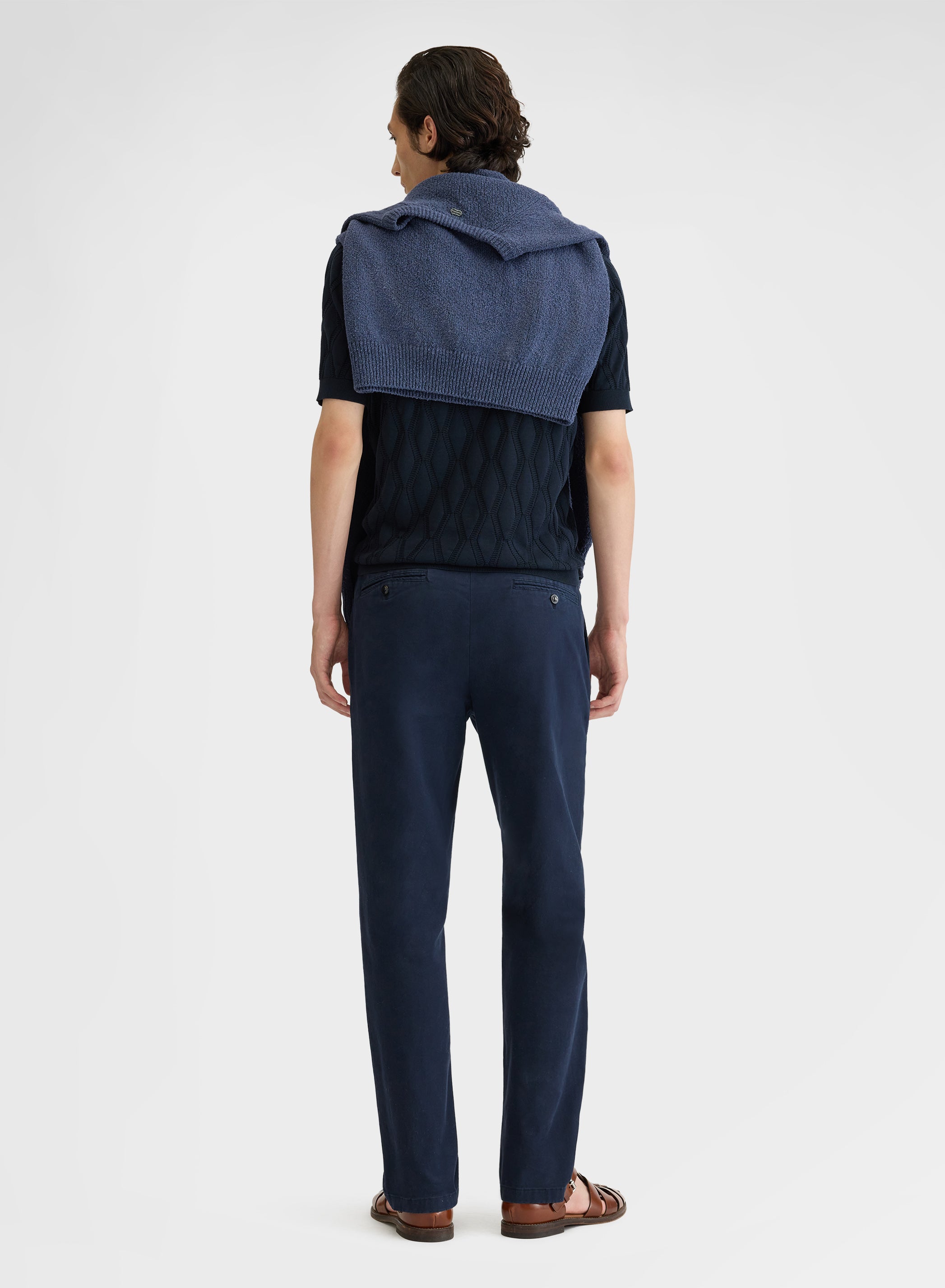 SHORT SLEEVE POLO SETICO NAVY