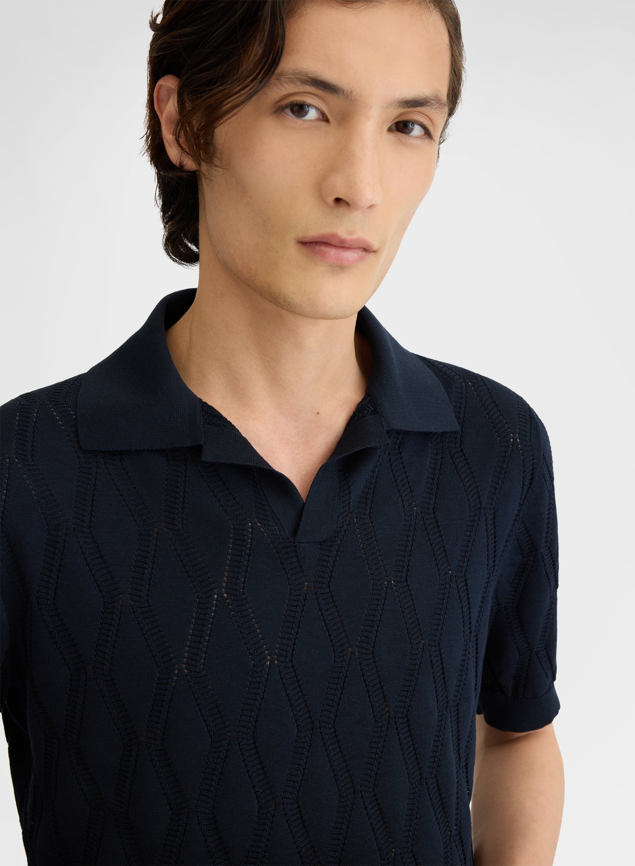 SHORT SLEEVE POLO SETICO NAVY