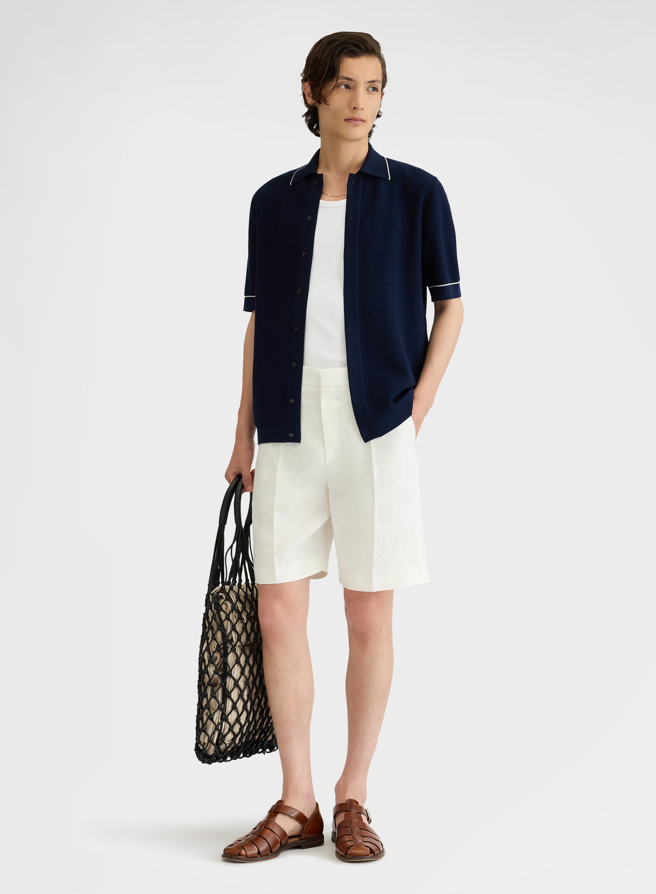 SHORT SLEEVE SHIRT NAVY