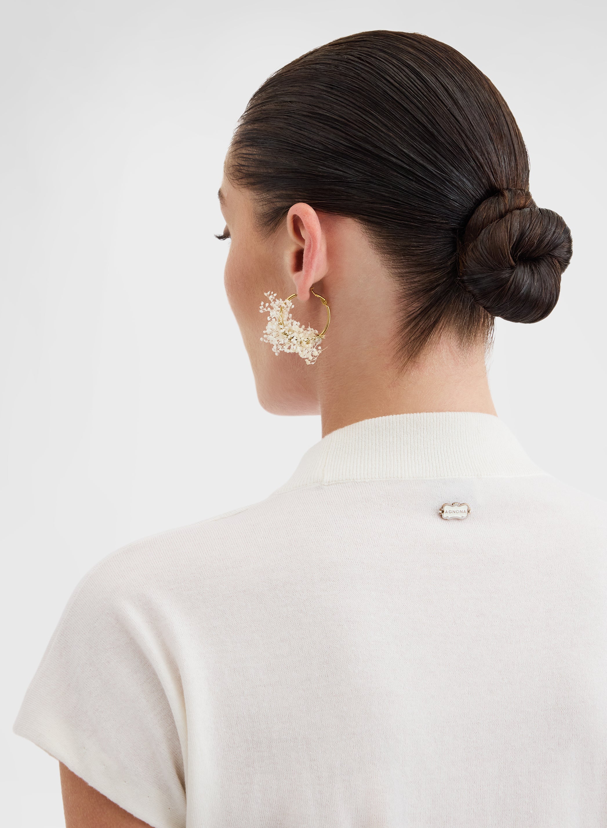 SLEEVELESS CREWNECK CASHLIGHT WHITE