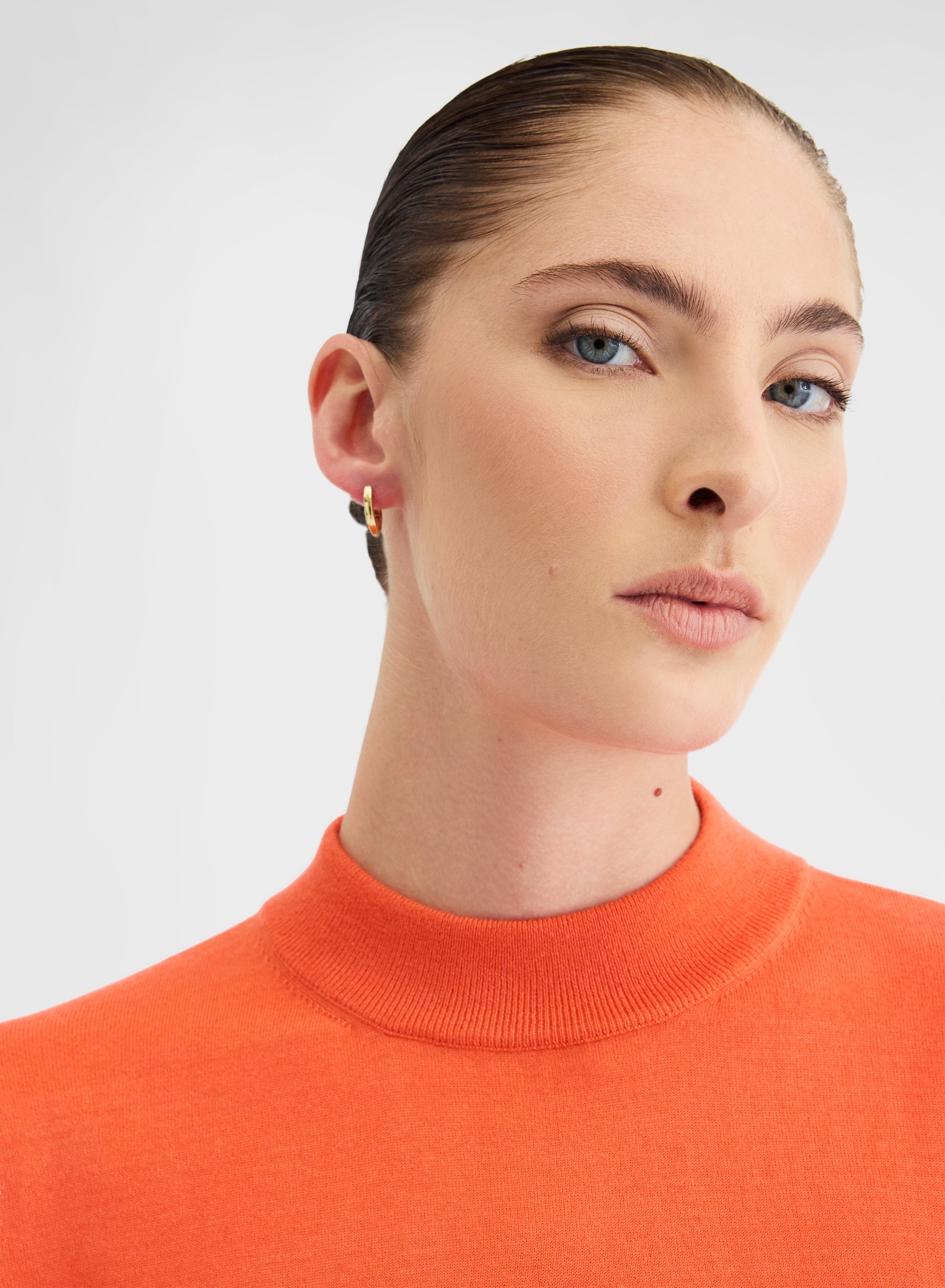 SLEEVELESS CREWNECK CASHLIGHT SUNSET