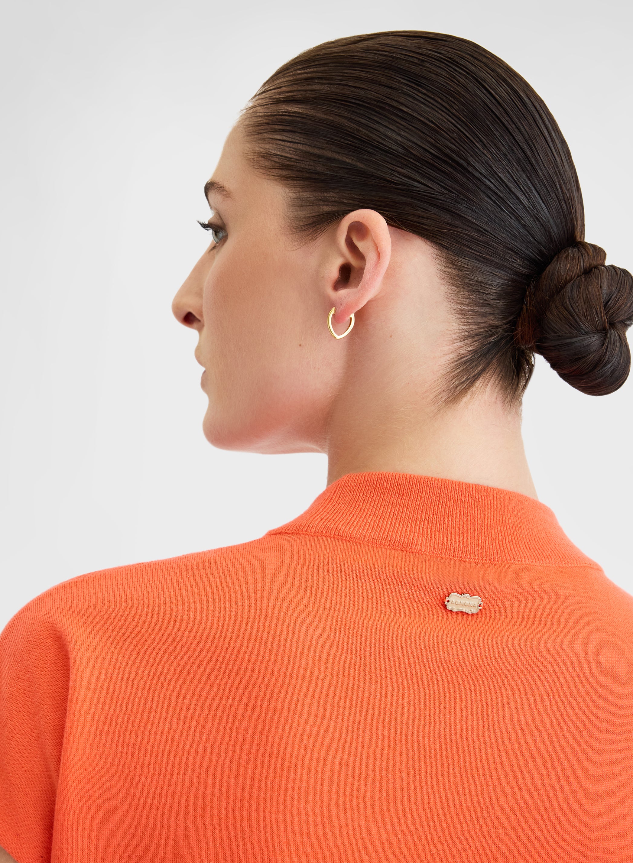 SLEEVELESS CREWNECK CASHLIGHT SUNSET