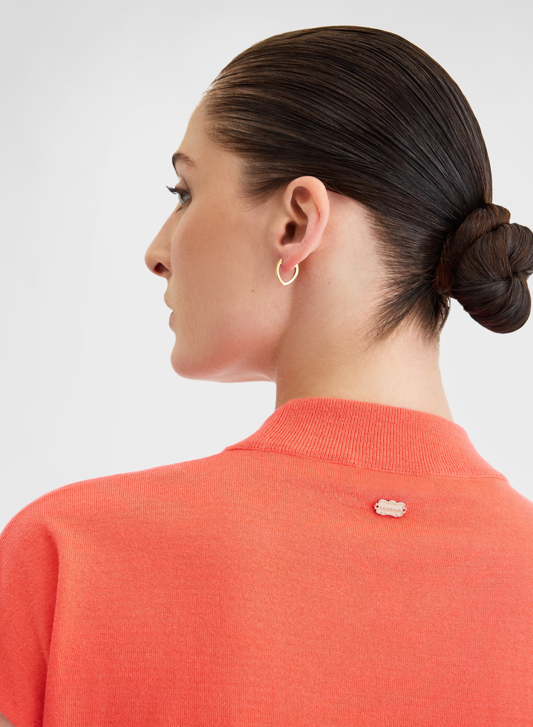 SLEEVELESS CREWNECK CASHLIGHT SUNSET